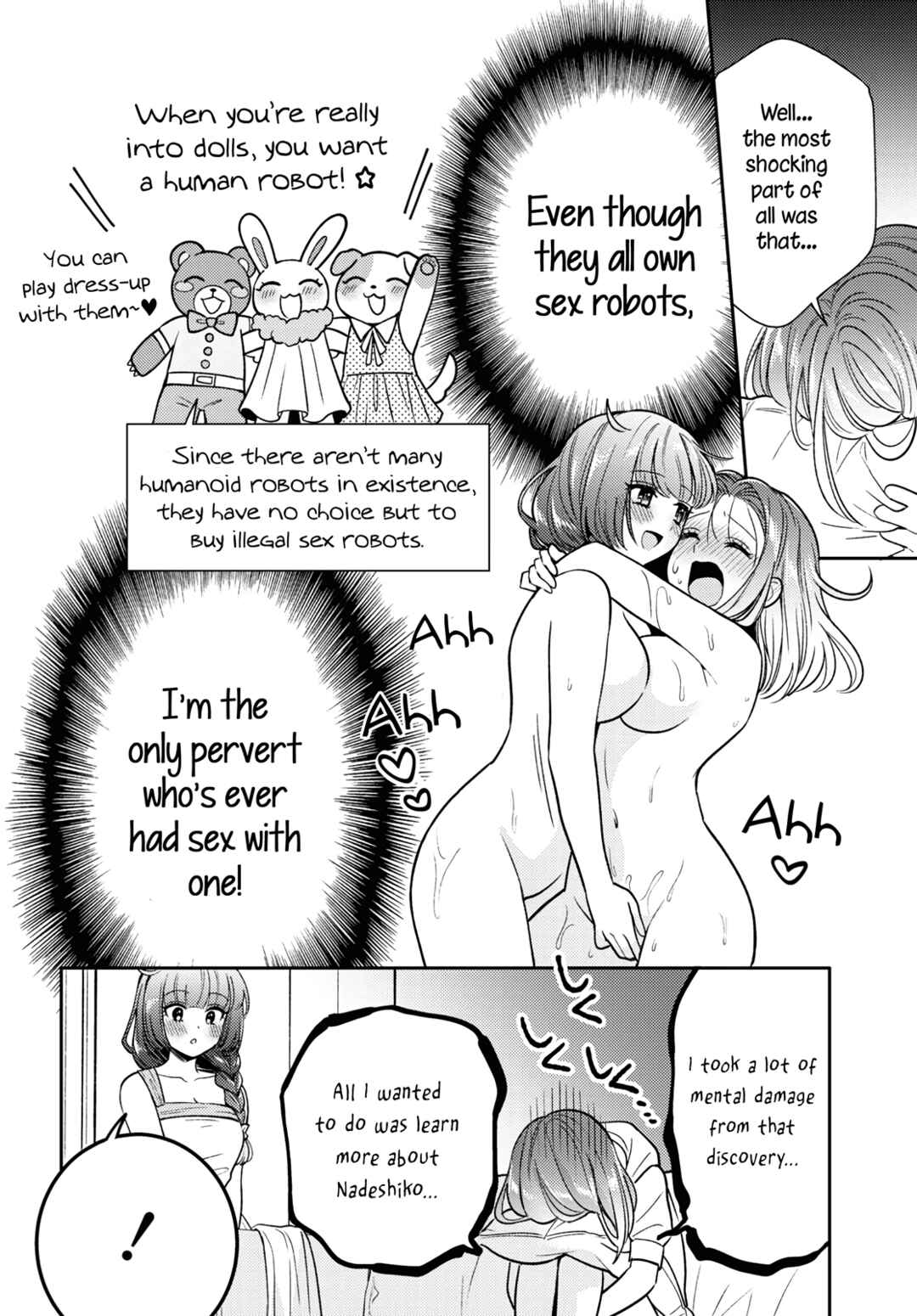 Android wa Keiken Ninzuu ni Hairimasu ka?? Chapter 6 - Page 14