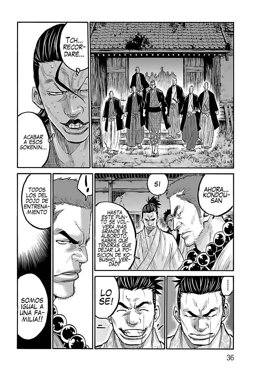 Chiruran: Shinsengumi Requiem Chapter 6 - Page 35