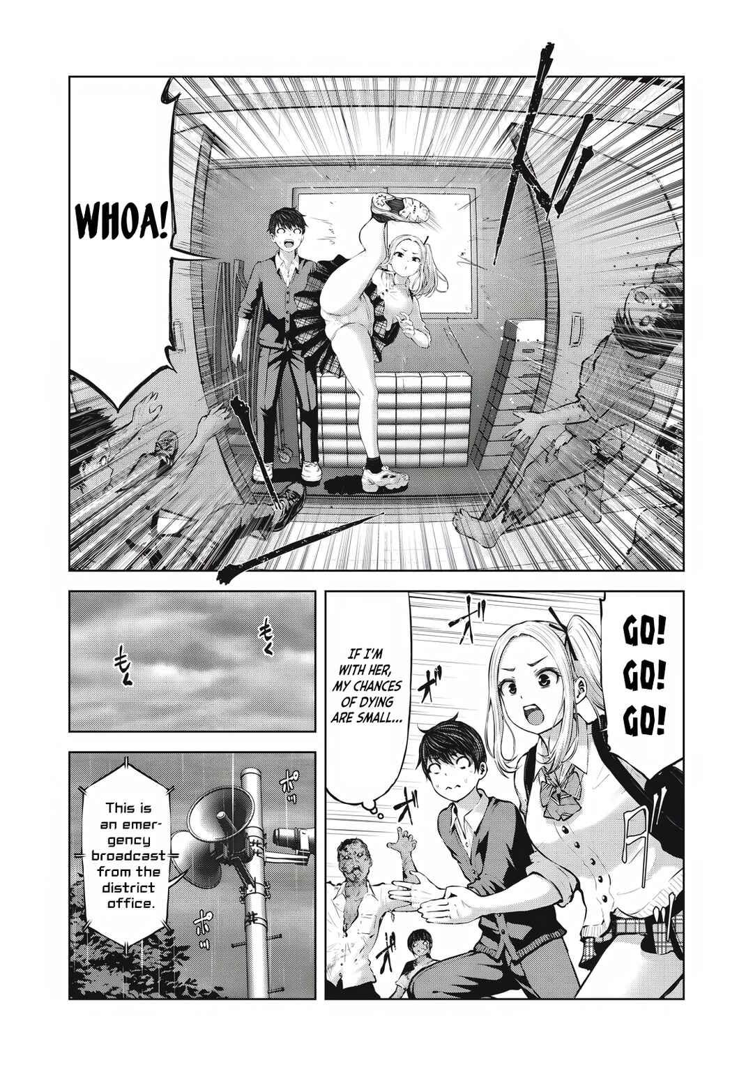 Zombie Sekai de Harem wo Tsukurou! Chapter 2.1 - Page 8
