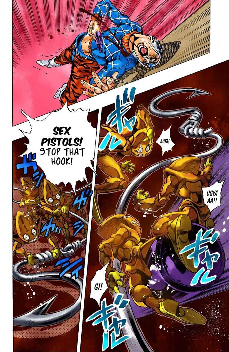 JoJo no Kimyou na Bouken: Part 5 - Ougon no Kaze Color-ban Chapter 51 - Page 13