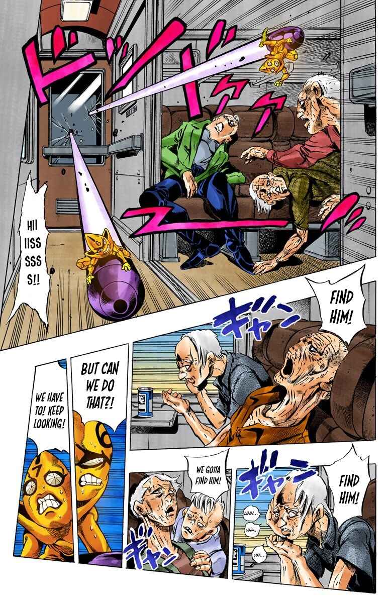 JoJo no Kimyou na Bouken: Part 5 - Ougon no Kaze Color-ban Chapter 51 - Page 16