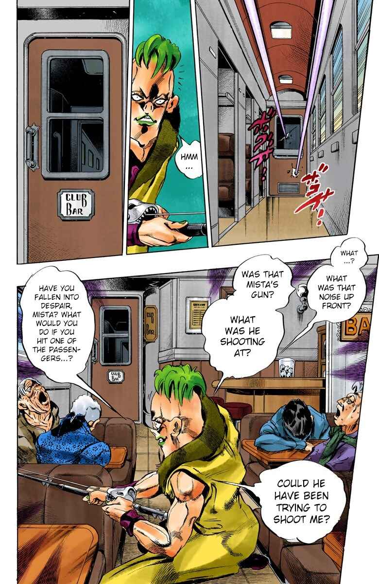 JoJo no Kimyou na Bouken: Part 5 - Ougon no Kaze Color-ban Chapter 51 - Page 17
