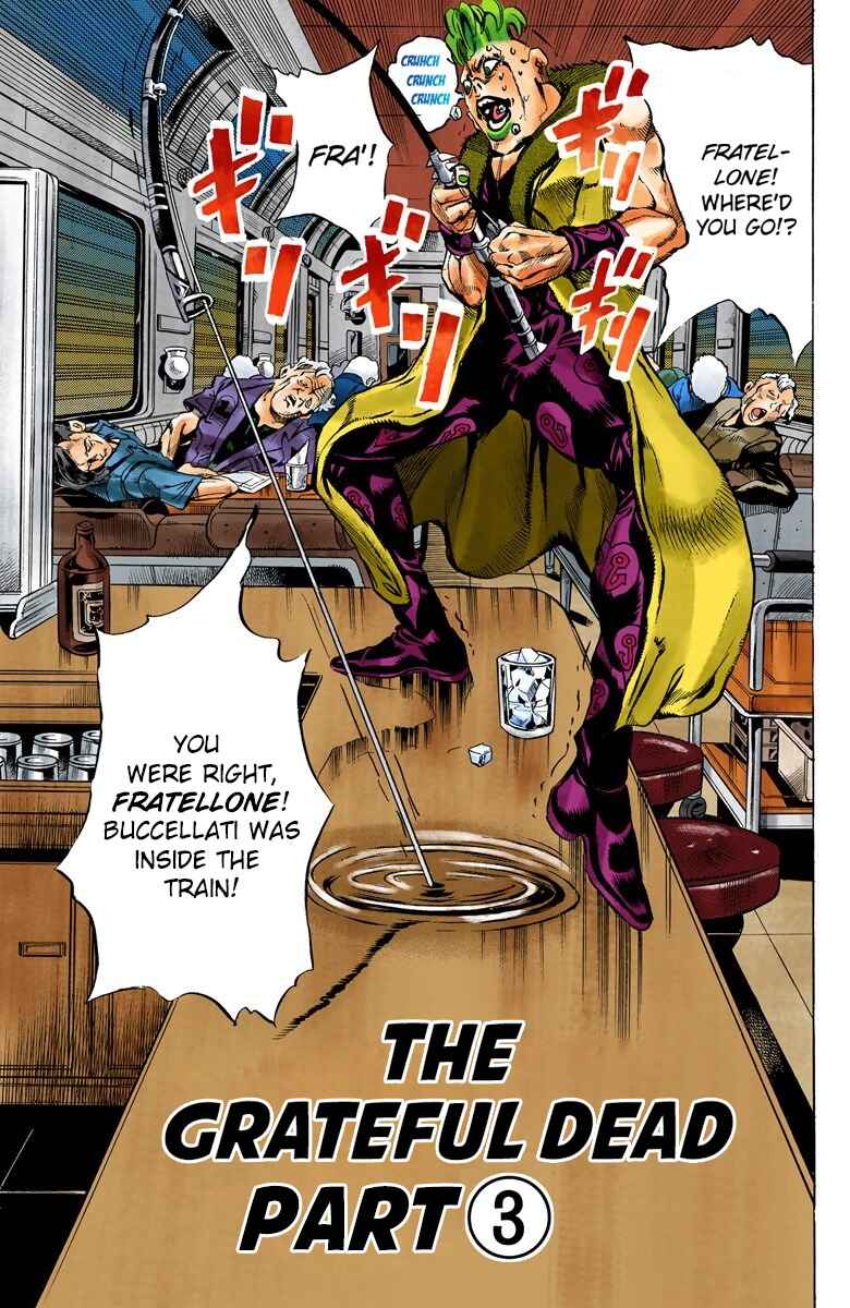 JoJo no Kimyou na Bouken: Part 5 - Ougon no Kaze Color-ban Chapter 51 - Page 2