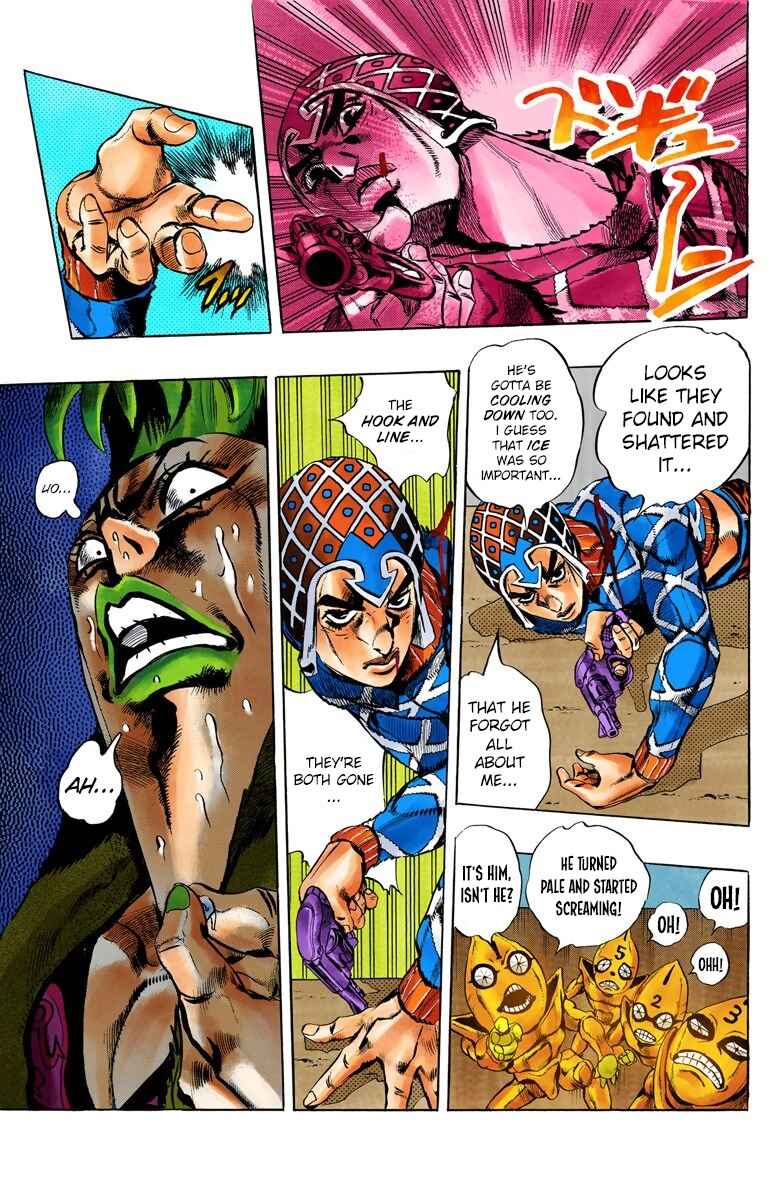 JoJo no Kimyou na Bouken: Part 5 - Ougon no Kaze Color-ban Chapter 51 - Page 22
