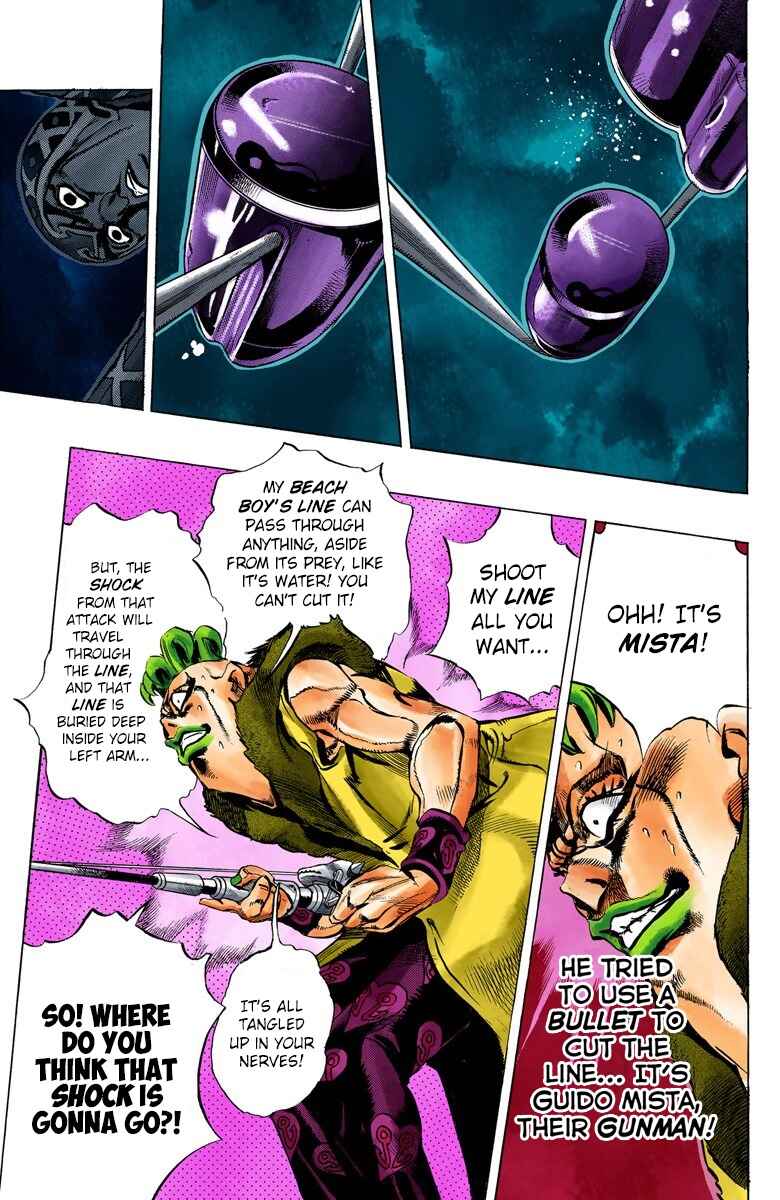 JoJo no Kimyou na Bouken: Part 5 - Ougon no Kaze Color-ban Chapter 51 - Page 8