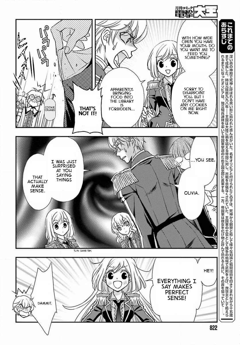 Shinigami ni Sodaterareta Shoujo wa Shikkoku no Tsurugi o Mune ni Idaku Chapter 47 - Page 6