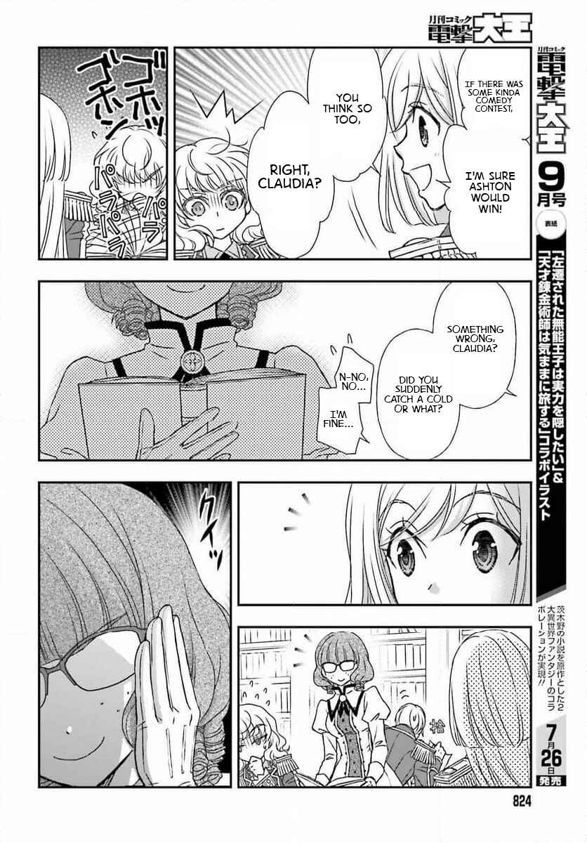 Shinigami ni Sodaterareta Shoujo wa Shikkoku no Tsurugi o Mune ni Idaku Chapter 47 - Page 8