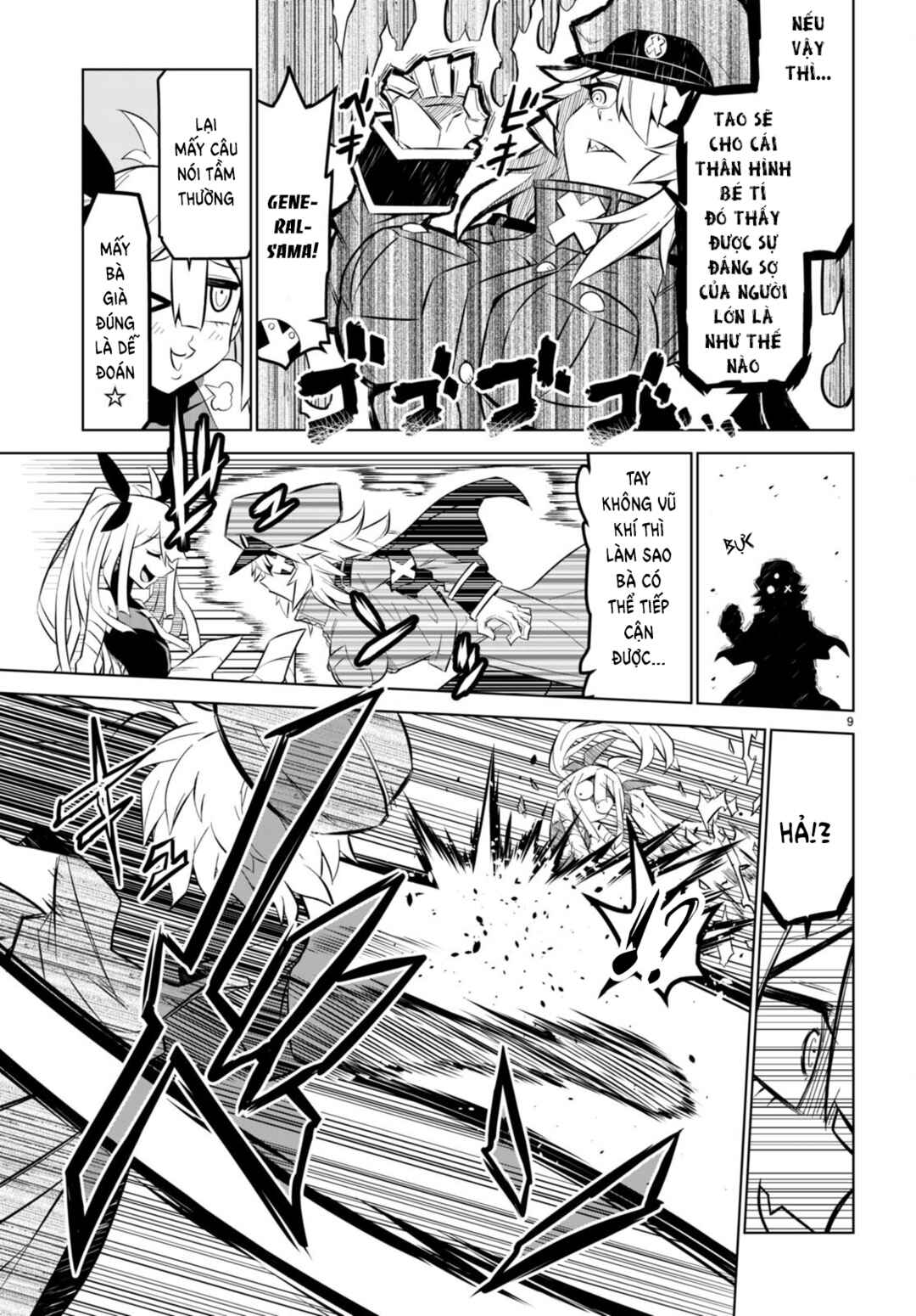 Zannen Onna Kanbu Black General-san Chapter 163 - Page 11
