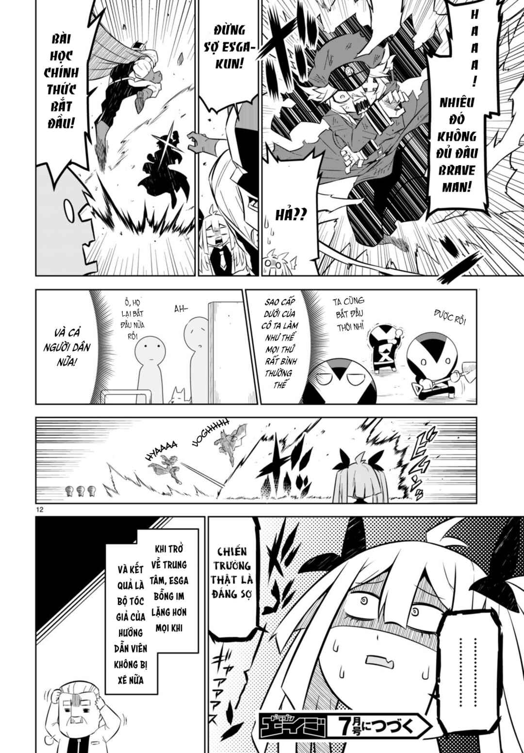 Zannen Onna Kanbu Black General-san Chapter 163 - Page 14