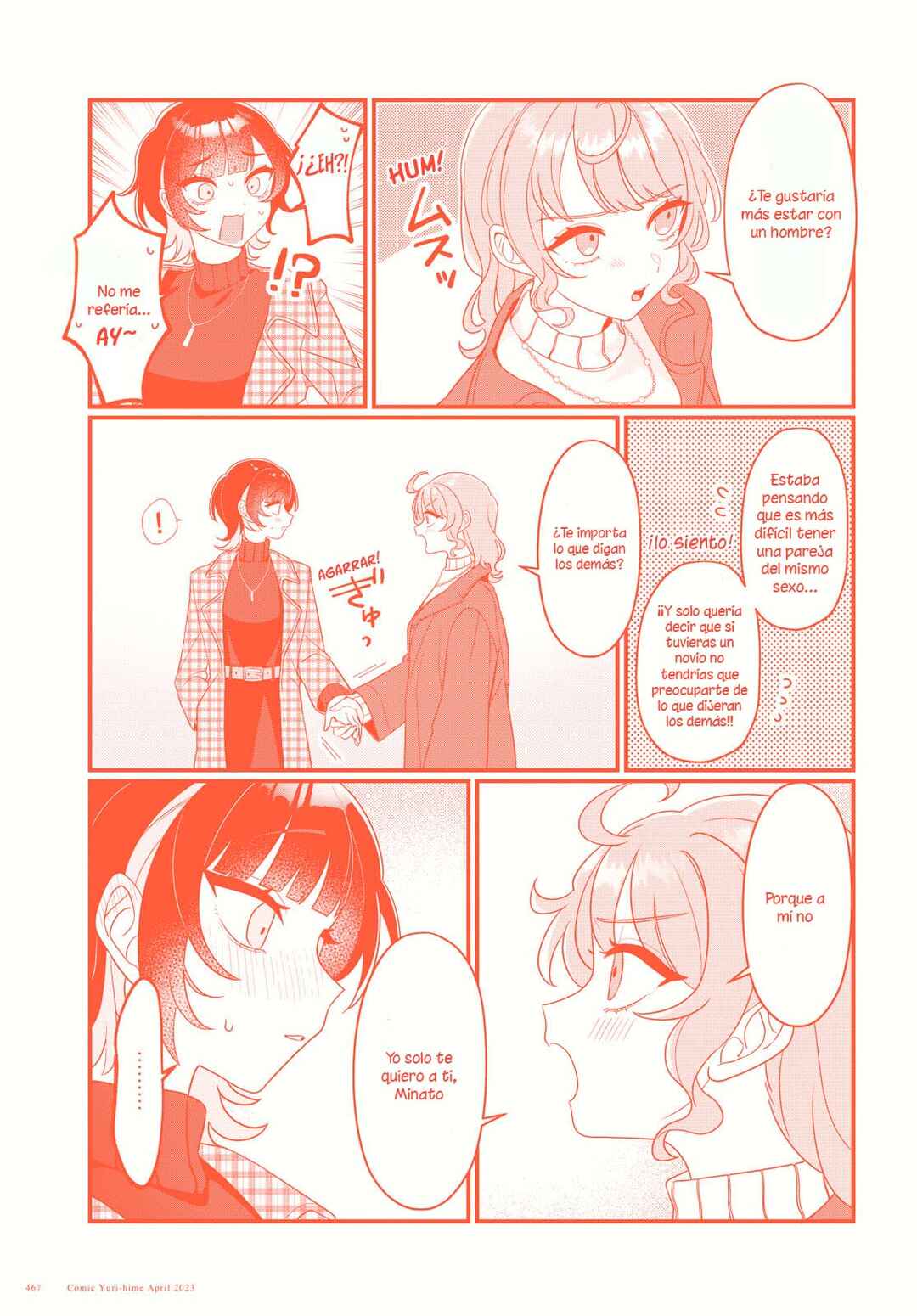 Koharu to Minato: Watashi no Partner wa Onnanoko Chapter 7 - Page 8
