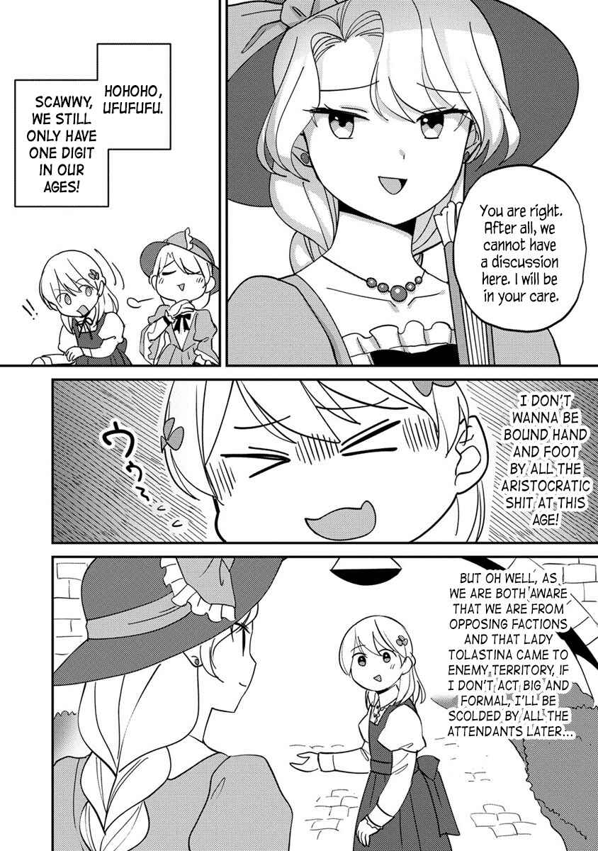 Koushaku Reijou ni Tensei shiteshimatta node, Mental Otome na Ore wa, Zenryoku de Onnanoko wo Tanoshimimasu Chapter 15.2 - Page 2