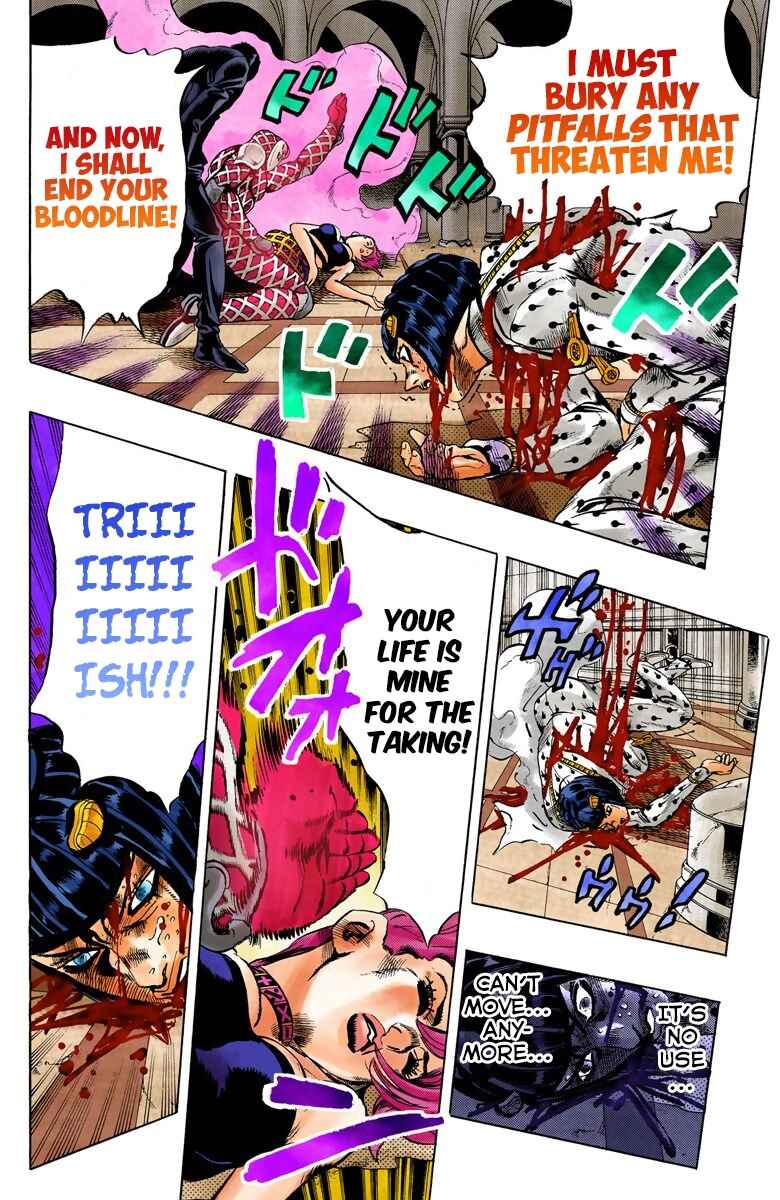JoJo no Kimyou na Bouken: Part 5 - Ougon no Kaze Color-ban Chapter 81 - Page 18