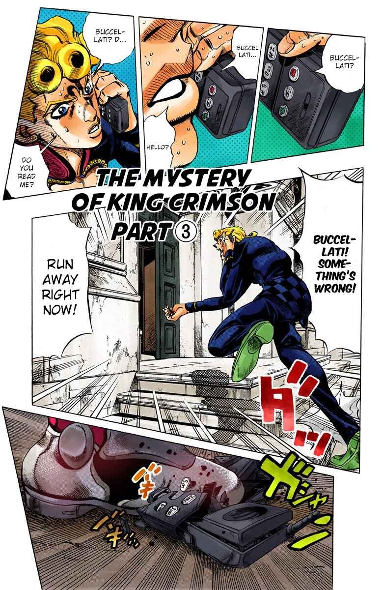 JoJo no Kimyou na Bouken: Part 5 - Ougon no Kaze Color-ban Chapter 81 - Page 2