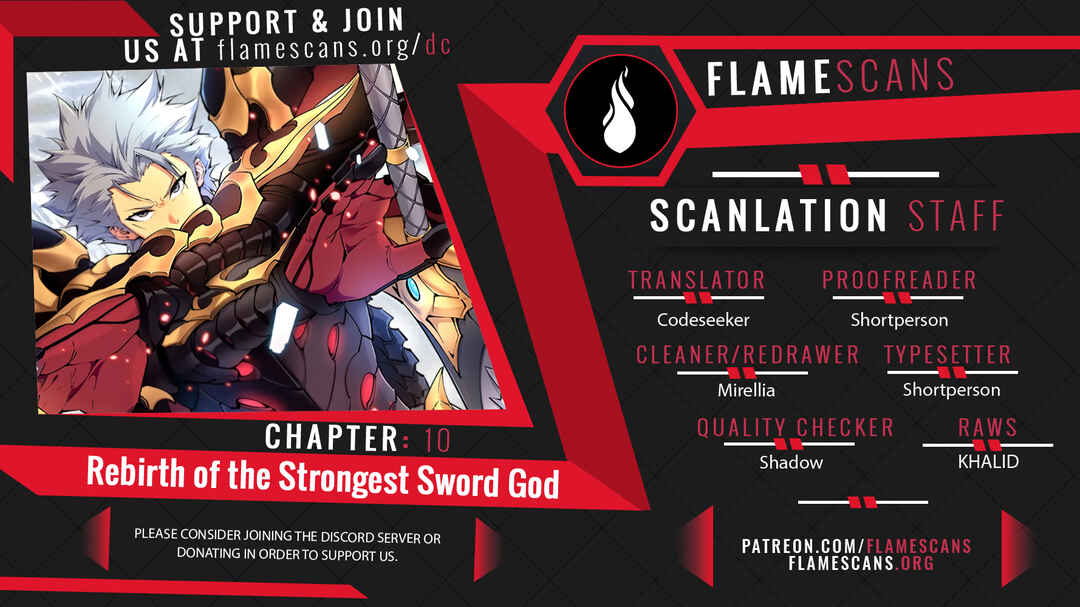 Rebirth of the Strongest Sword God Chapter 10 - Page 1