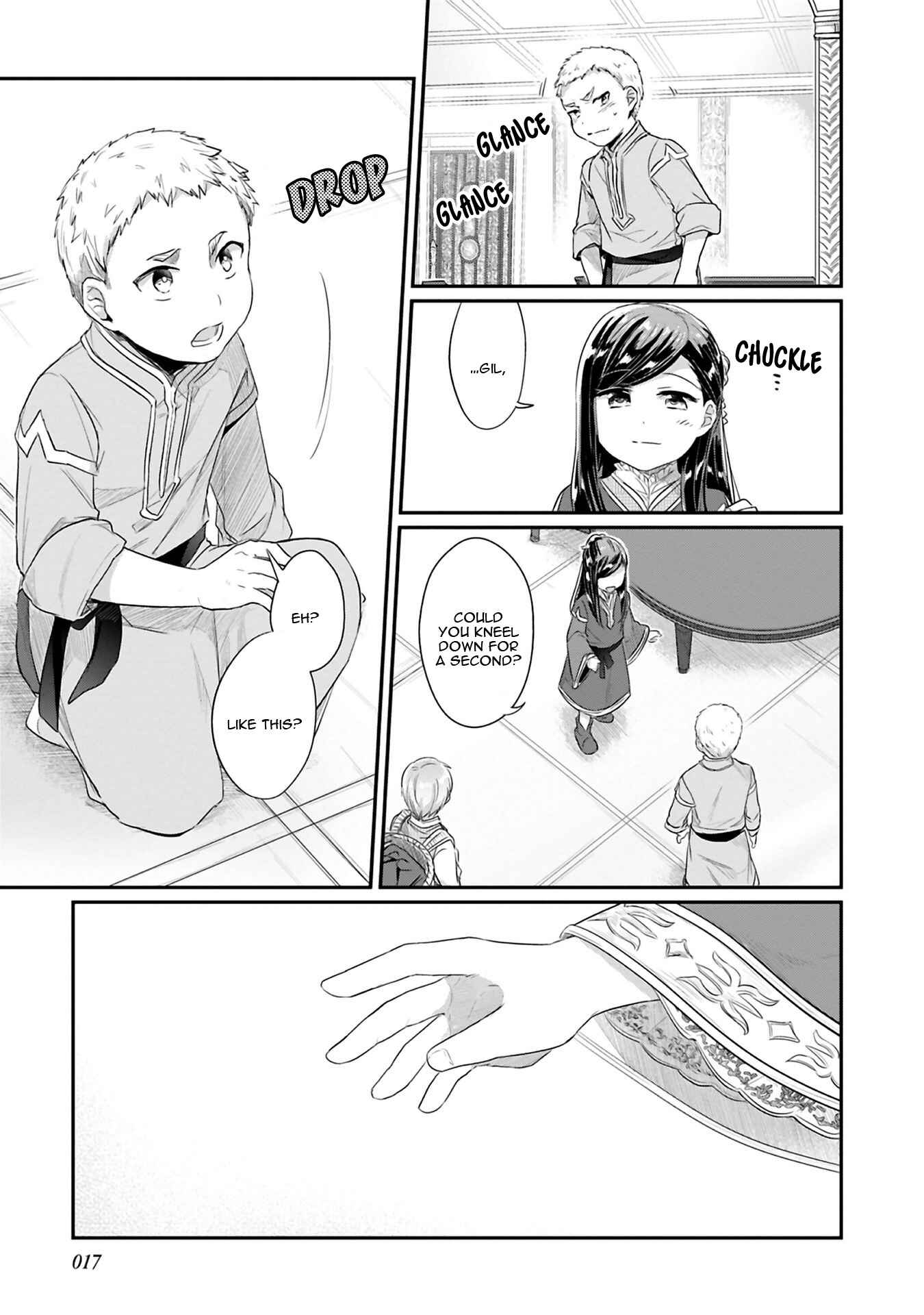 Honzuki no Gekokujou: Shisho ni Naru tame ni wa Shudan o Erandeiraremasen—Dai-2 Bu: Hon no Tamenara Miko ni Naru! Chapter 5 - Page 19