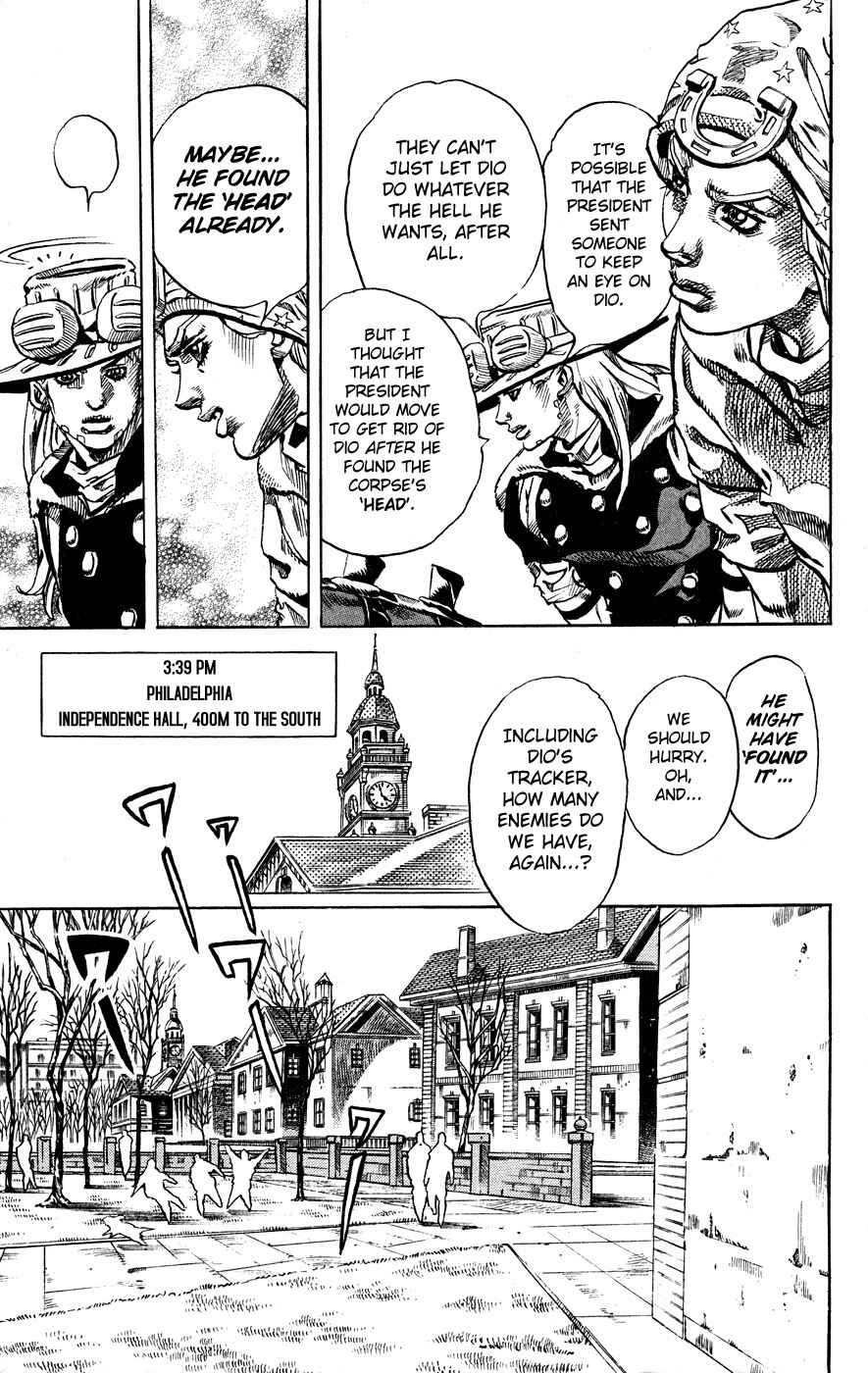JoJo no Kimyou na Bouken: Part 7 - Steel Ball Run Chapter 64 - Page 13