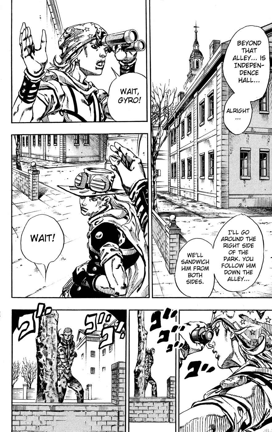 JoJo no Kimyou na Bouken: Part 7 - Steel Ball Run Chapter 64 - Page 15