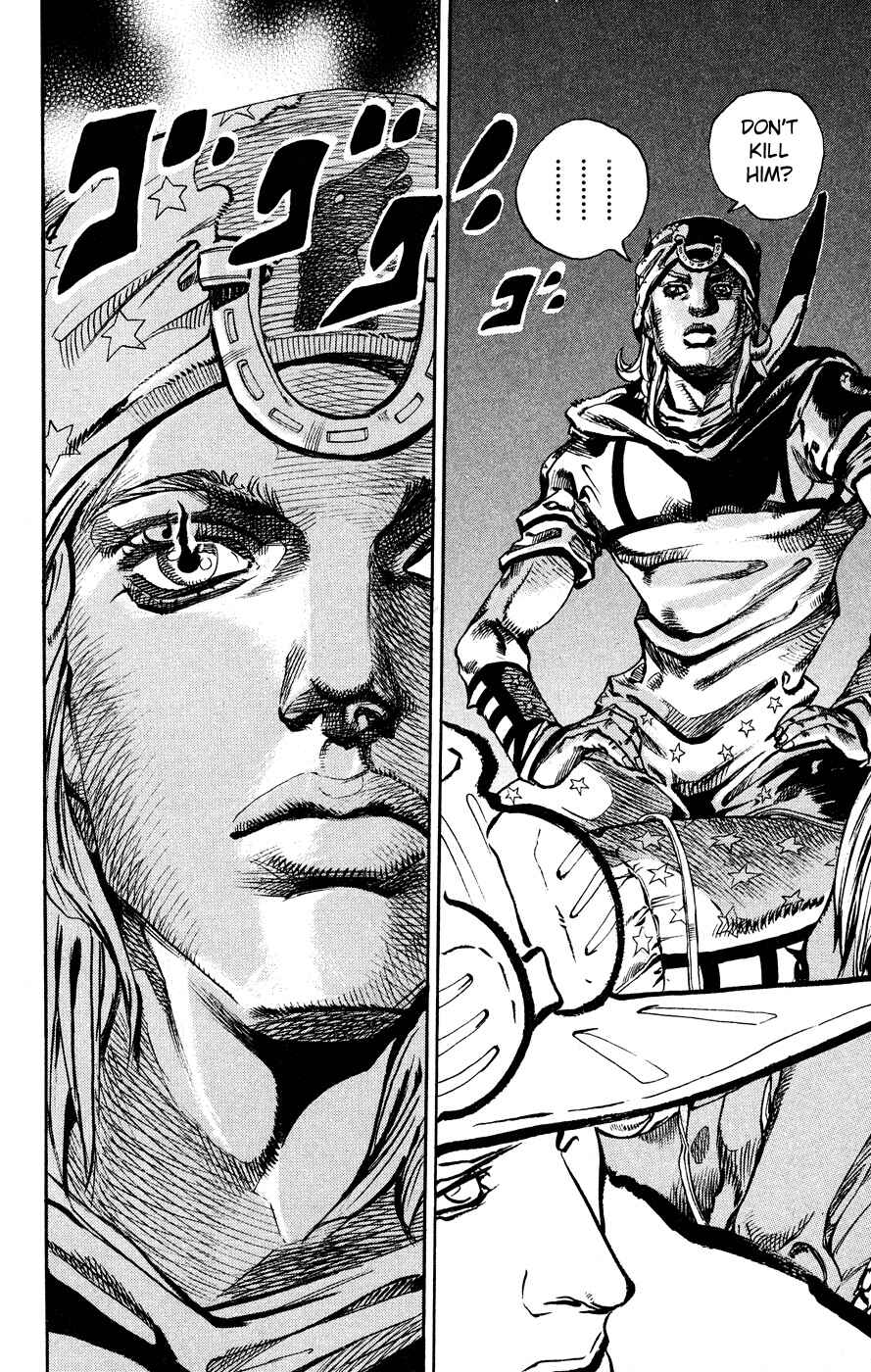 JoJo no Kimyou na Bouken: Part 7 - Steel Ball Run Chapter 64 - Page 19