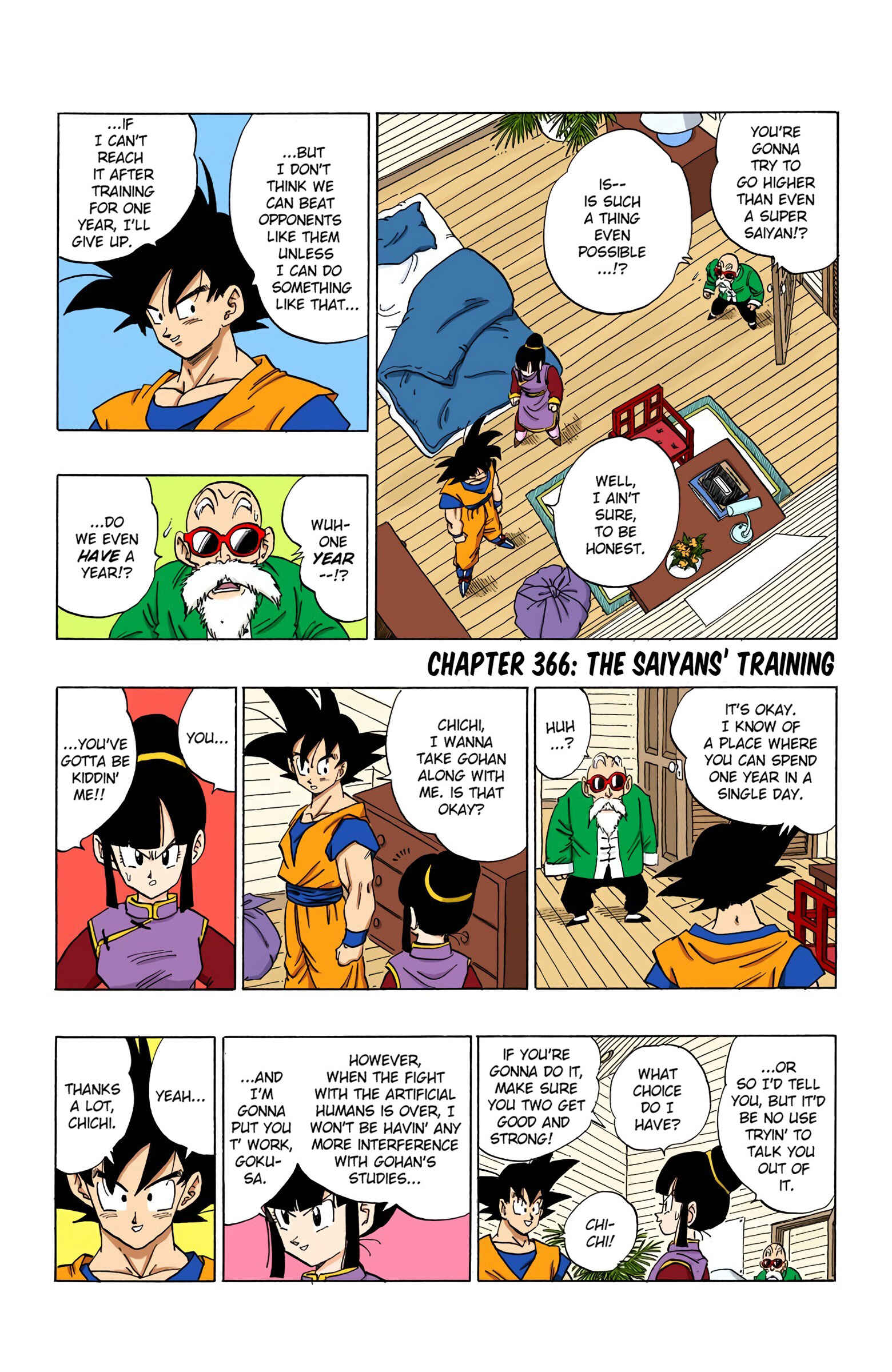 Dragon Ball (Official Colored) Chapter 366 - Page 1
