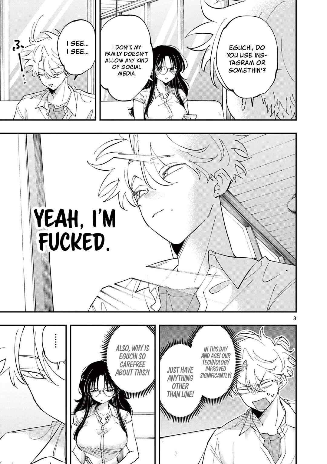 Tonari no Seki no Yatsu ga Souiu Me de Mitekuru Chapter 41 - Page 3