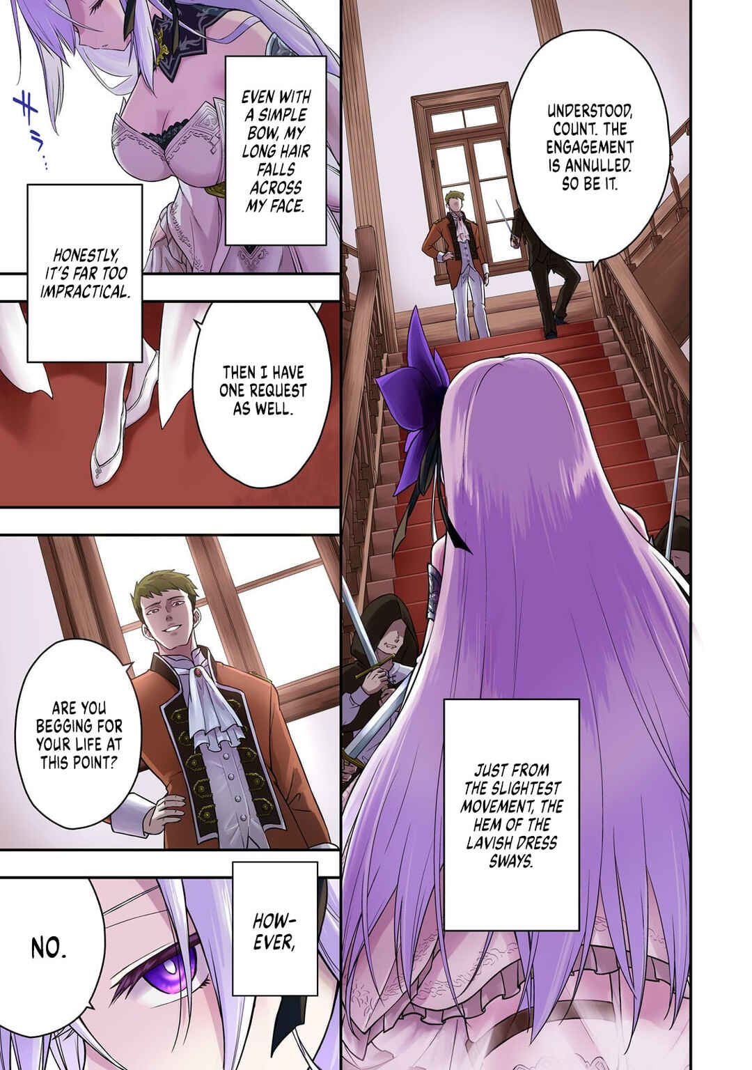 Hissatsu Reijou Liese ~Tensei Shita Saikyou no Koroshiya wa, Yami wo Matou Akuyaku Reijou to Naru~ Chapter 1 - Page 1