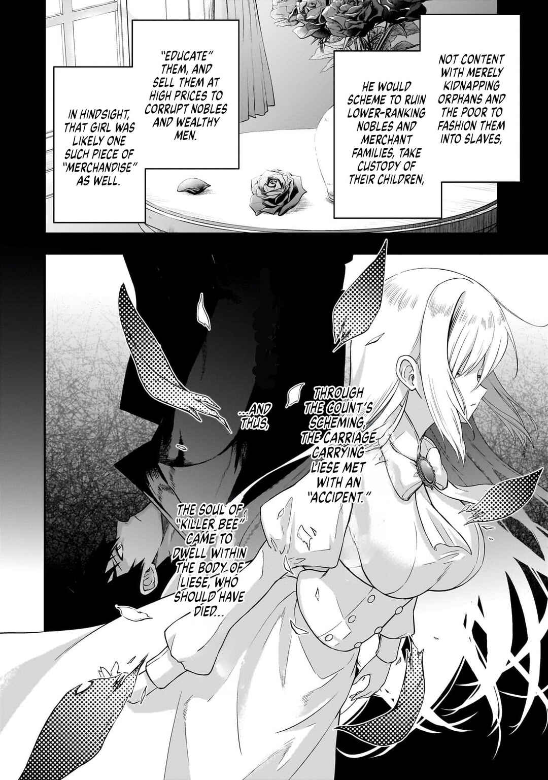 Hissatsu Reijou Liese ~Tensei Shita Saikyou no Koroshiya wa, Yami wo Matou Akuyaku Reijou to Naru~ Chapter 1 - Page 33