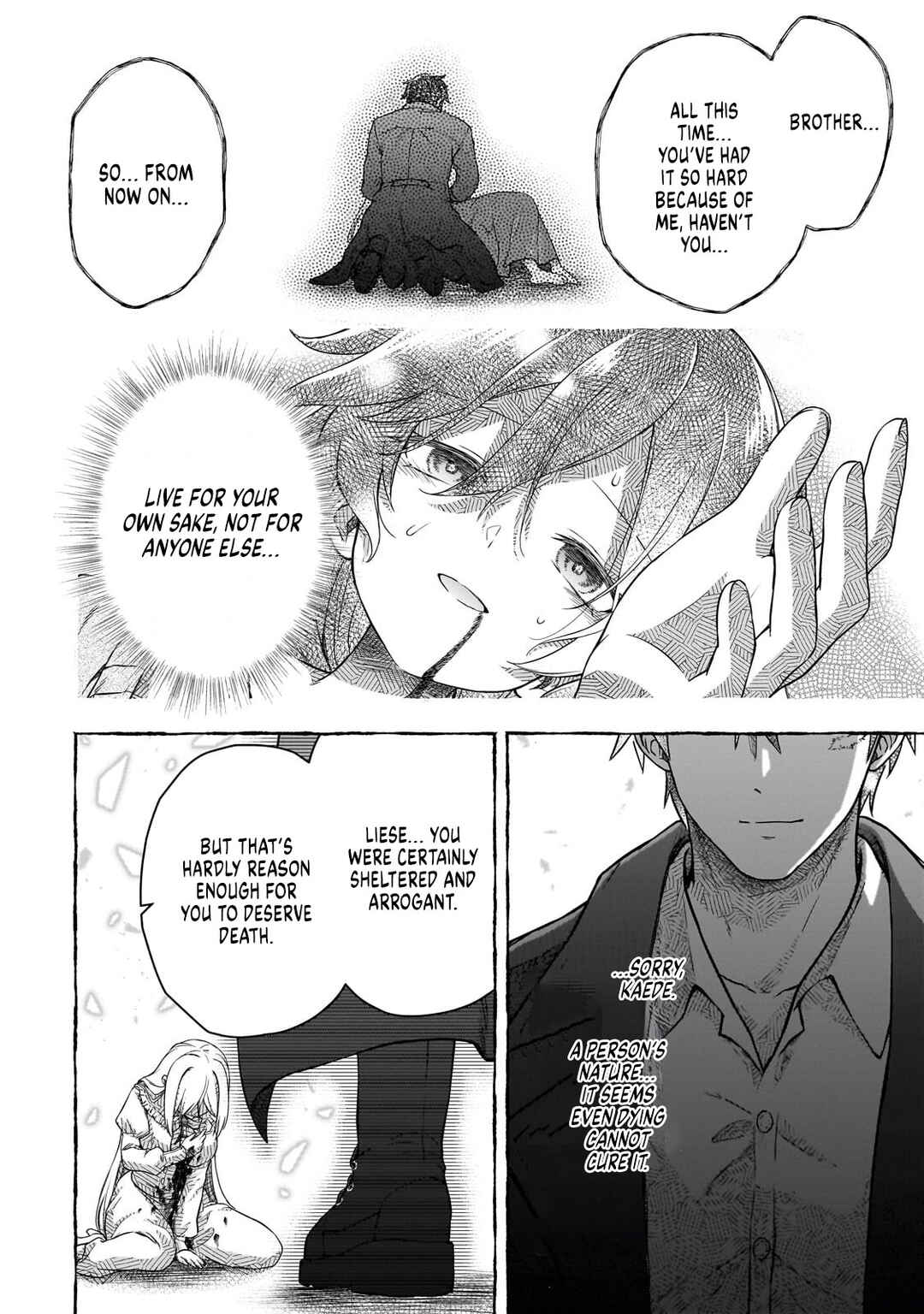 Hissatsu Reijou Liese ~Tensei Shita Saikyou no Koroshiya wa, Yami wo Matou Akuyaku Reijou to Naru~ Chapter 1 - Page 37