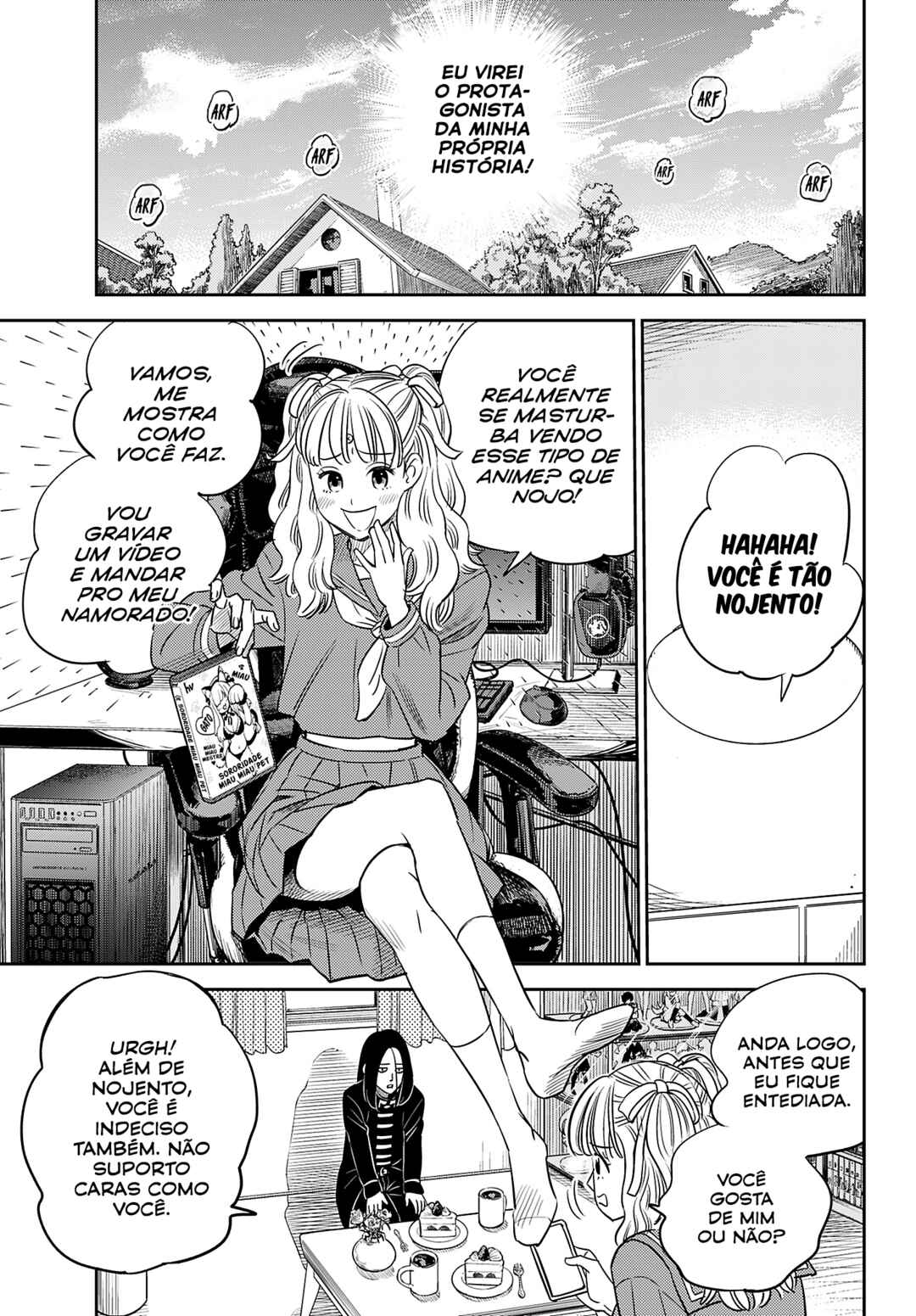 Toshikazu Hazamada's Questionable Adventure Chapter A Aventura Questionável de Toshikazu Haz... - Page 7