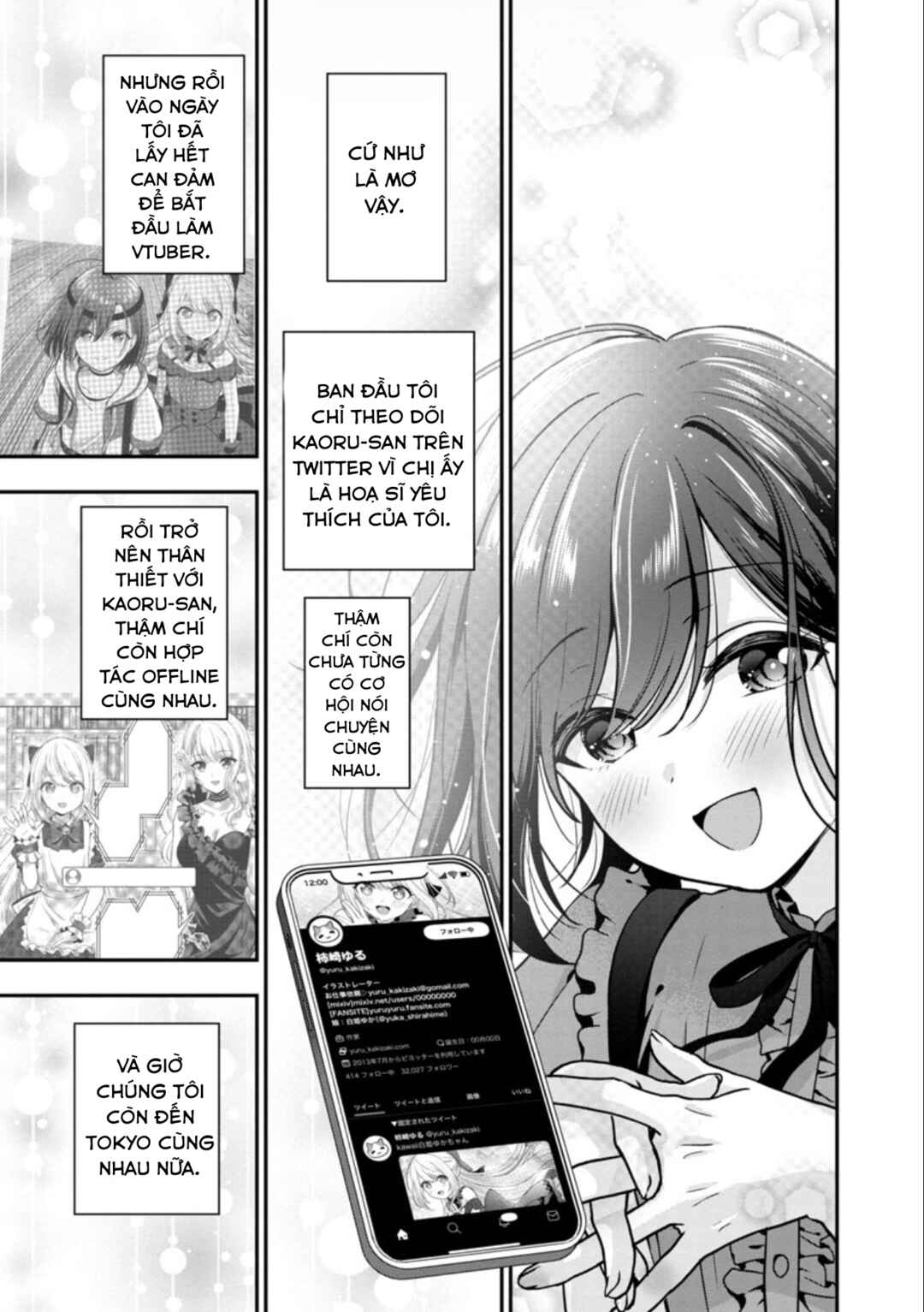 Shitsurenshita node Vtuber Hajimetara Toshiue no Onee-san ni Motemashita Chapter 15 - Page 23