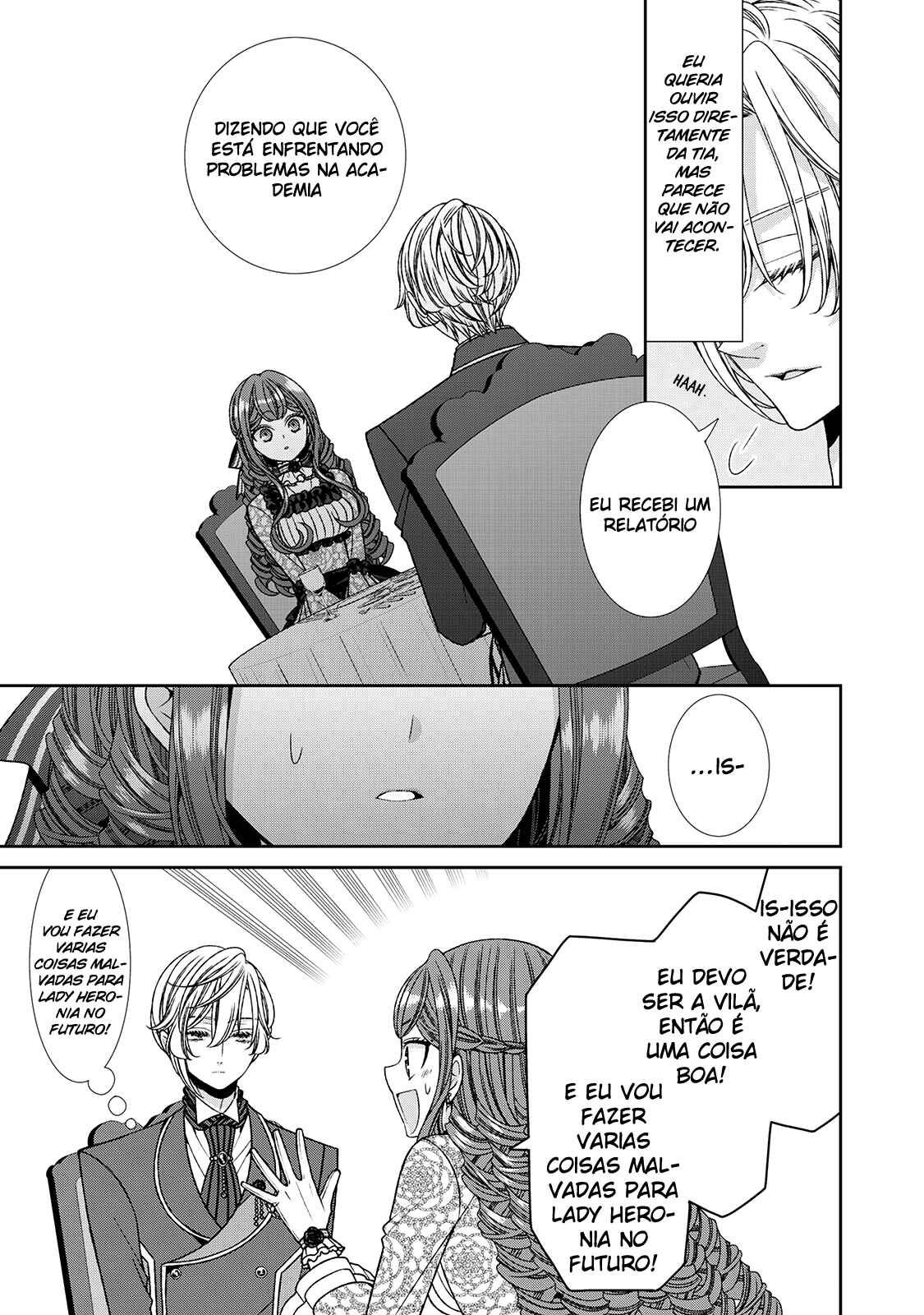 Jishou Akuyaku Reijou na Kon'yakusha no Kansatsu Kiroku. Chapter 11 - Page 18