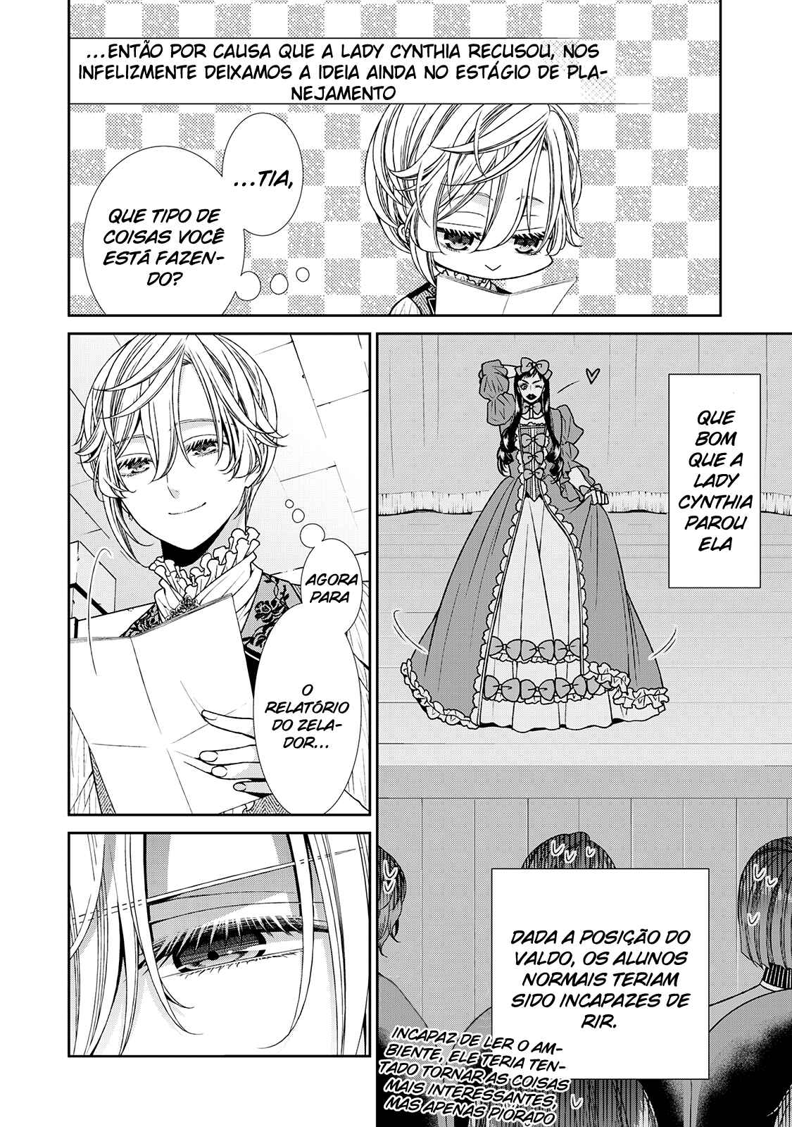 Jishou Akuyaku Reijou na Kon'yakusha no Kansatsu Kiroku. Chapter 11 - Page 9