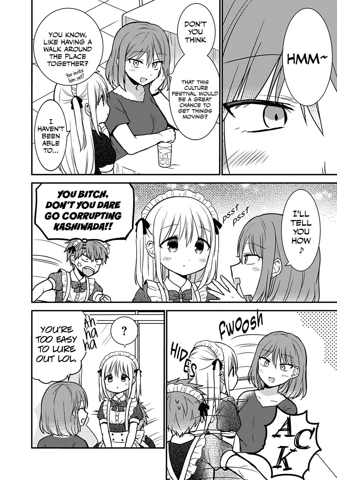 Kao ni Denai Kashiwada-san to Kao ni Deru Oota-kun Chapter 43 - Page 9