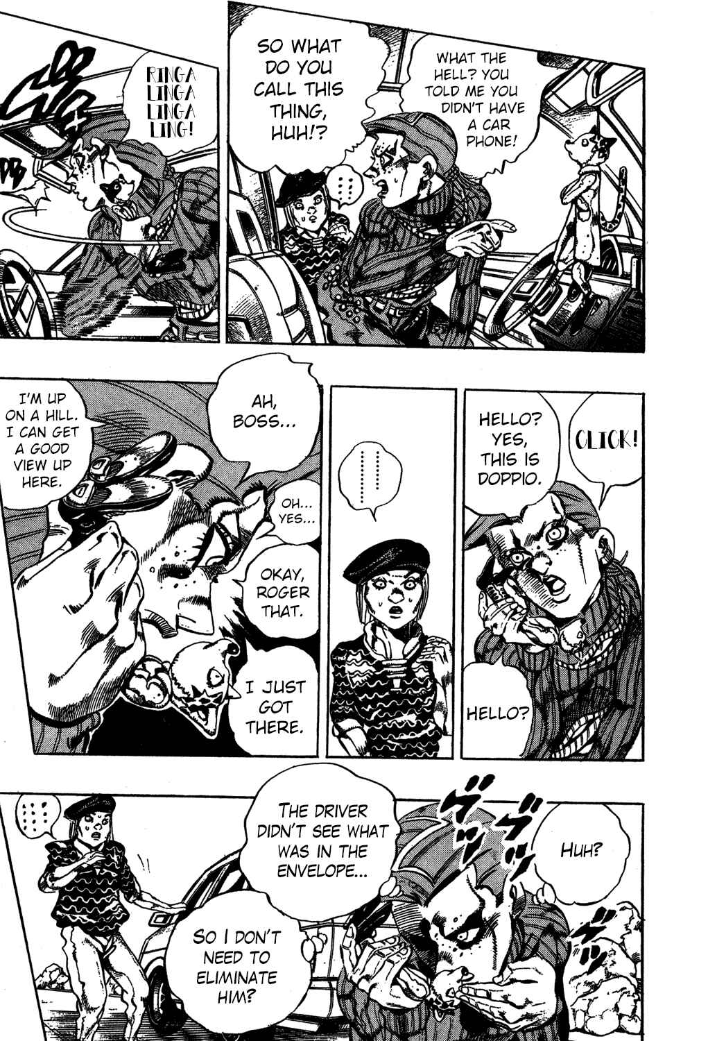 JoJo no Kimyou na Bouken: Part 5 - Ougon no Kaze Chapter 103 - Page 15