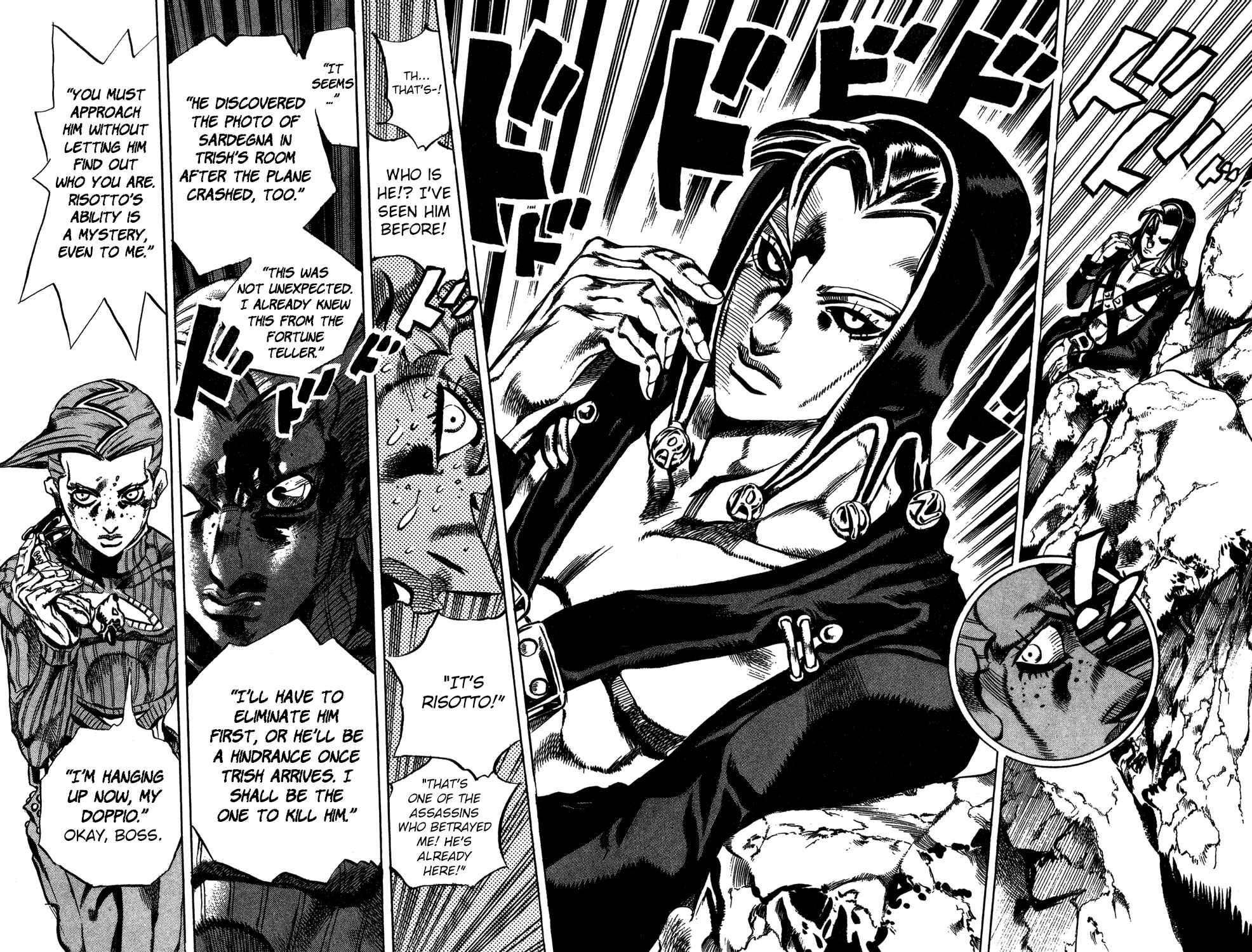 JoJo no Kimyou na Bouken: Part 5 - Ougon no Kaze Chapter 103 - Page 18