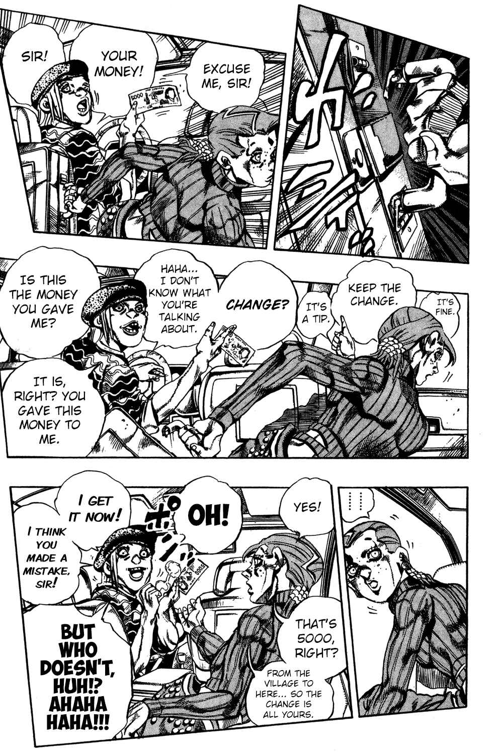 JoJo no Kimyou na Bouken: Part 5 - Ougon no Kaze Chapter 103 - Page 5