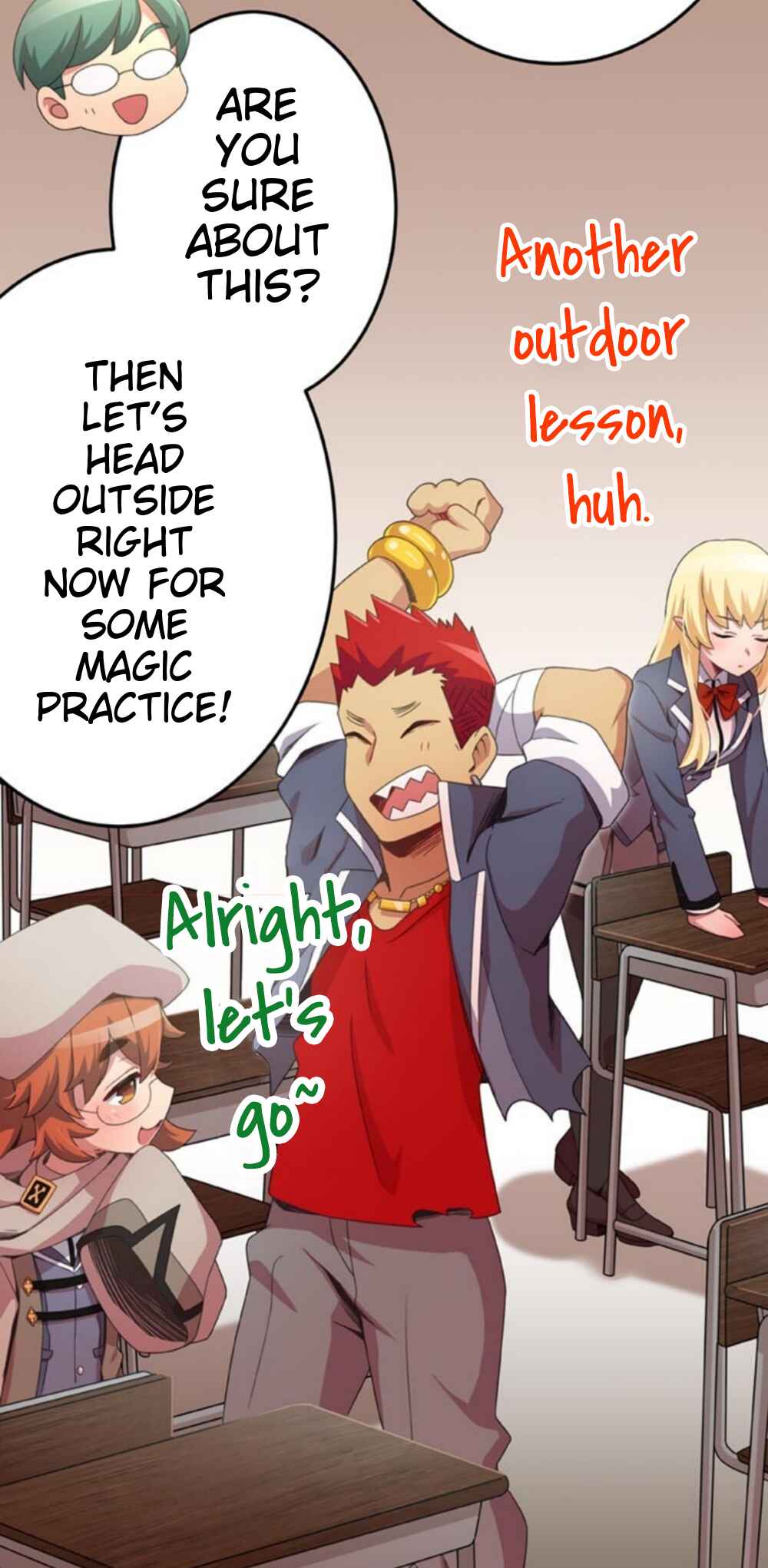 Maou to Ryuuou ni Sodaterareta Shounen wa Gakuen Seikatsu wo Musou suru You desu Chapter 18 - Page 6