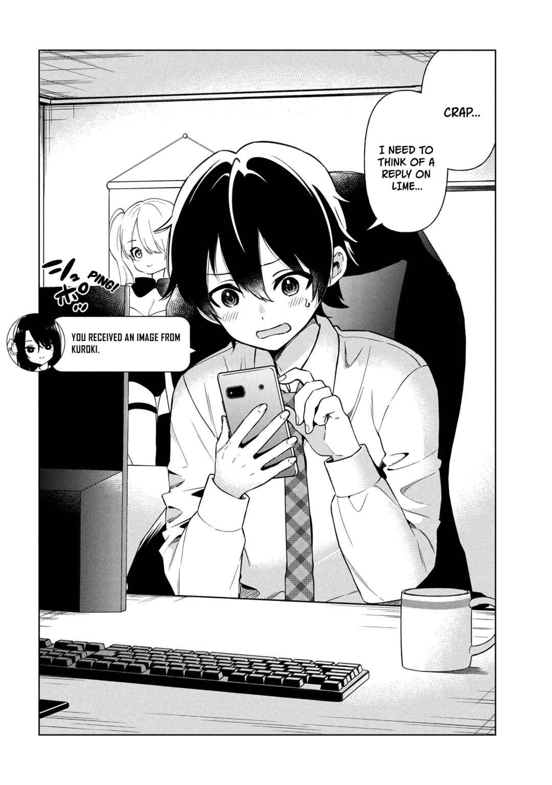 Inkya no Ore ga Sekigae de S-kyuu Bishoujo ni Kakomaretara Himitsu no Kankei ga Hajimatta. Chapter 4 - Page 2
