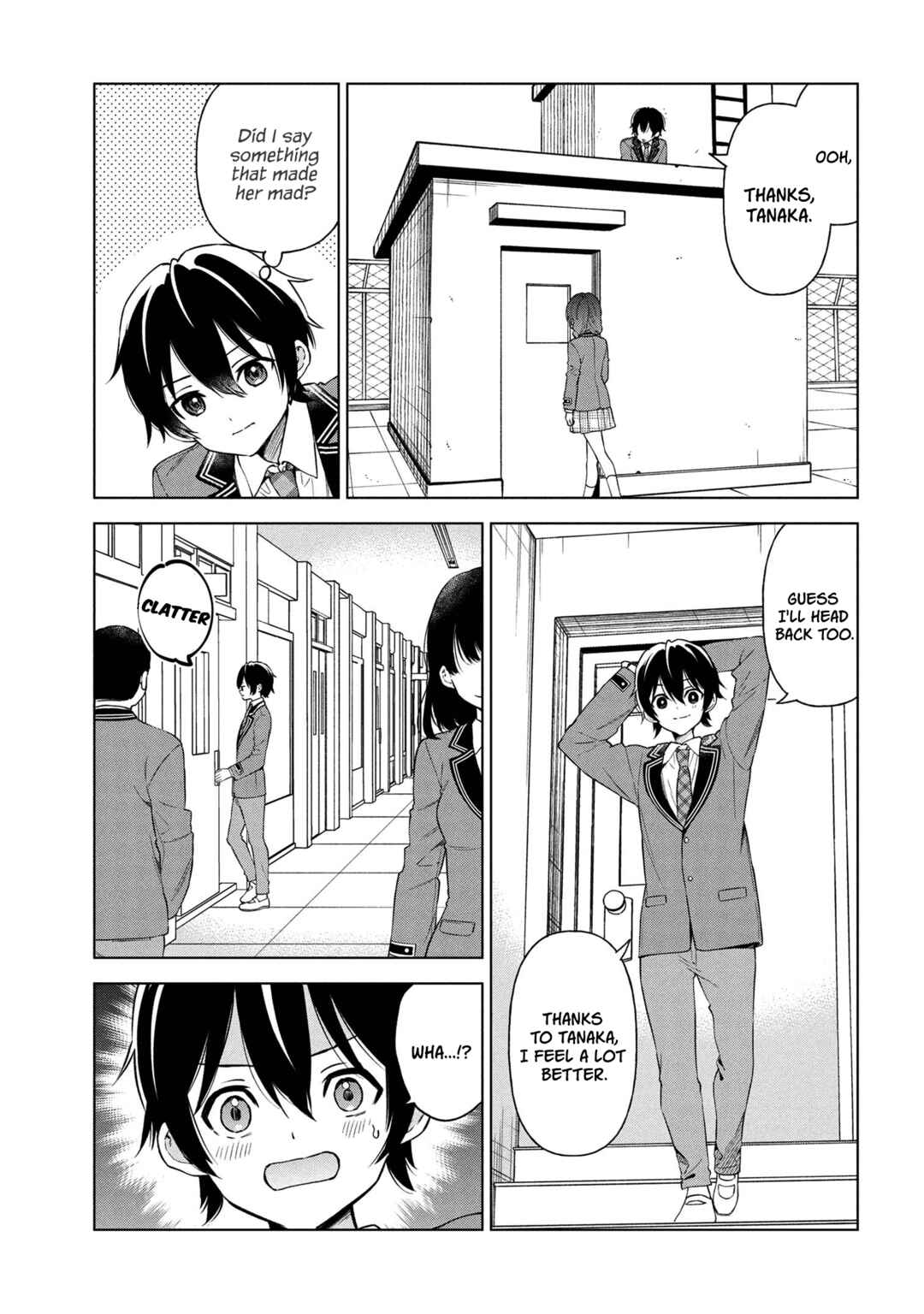 Inkya no Ore ga Sekigae de S-kyuu Bishoujo ni Kakomaretara Himitsu no Kankei ga Hajimatta. Chapter 4 - Page 21