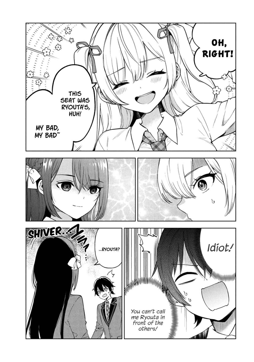 Inkya no Ore ga Sekigae de S-kyuu Bishoujo ni Kakomaretara Himitsu no Kankei ga Hajimatta. Chapter 4 - Page 23
