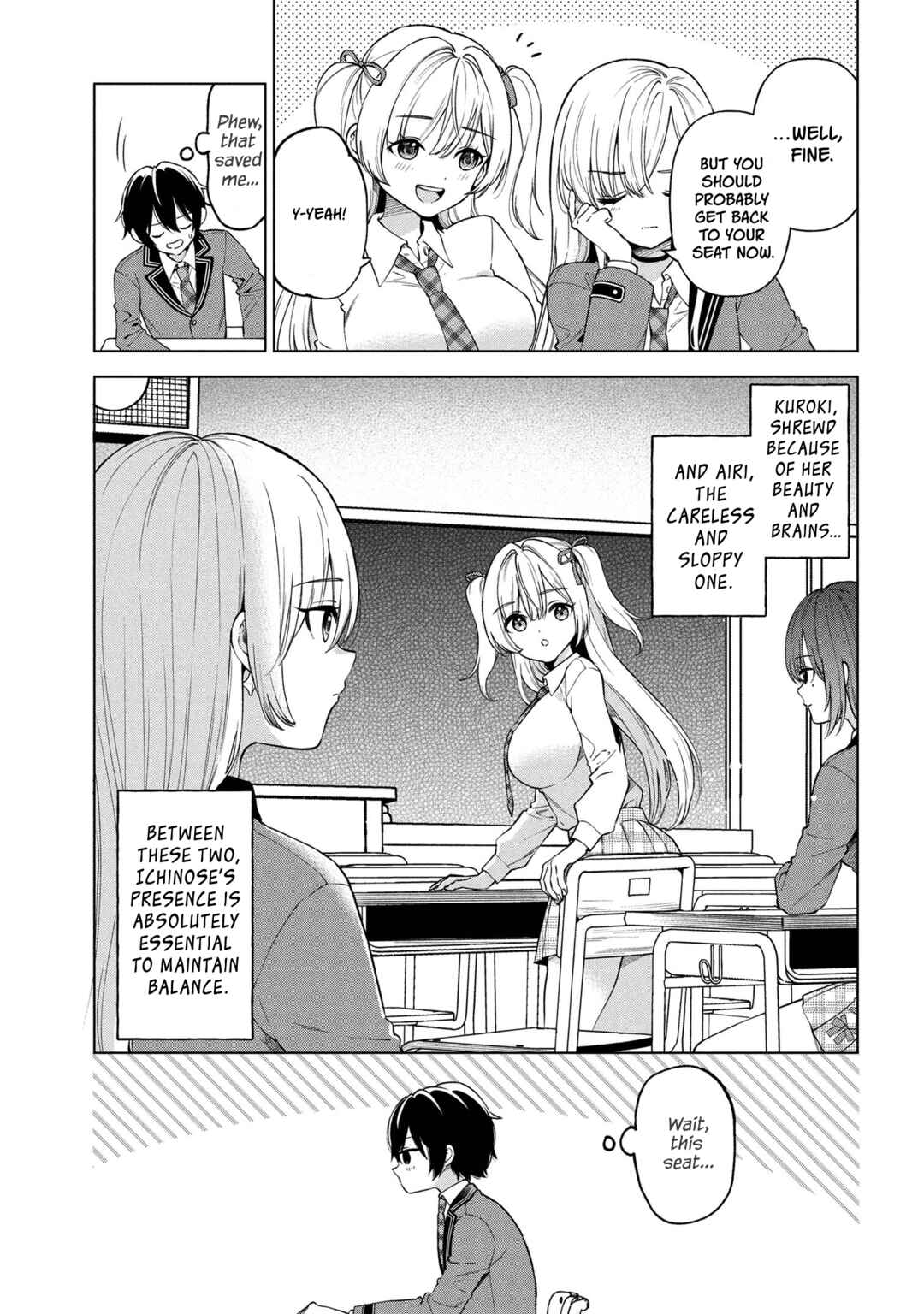 Inkya no Ore ga Sekigae de S-kyuu Bishoujo ni Kakomaretara Himitsu no Kankei ga Hajimatta. Chapter 4 - Page 27