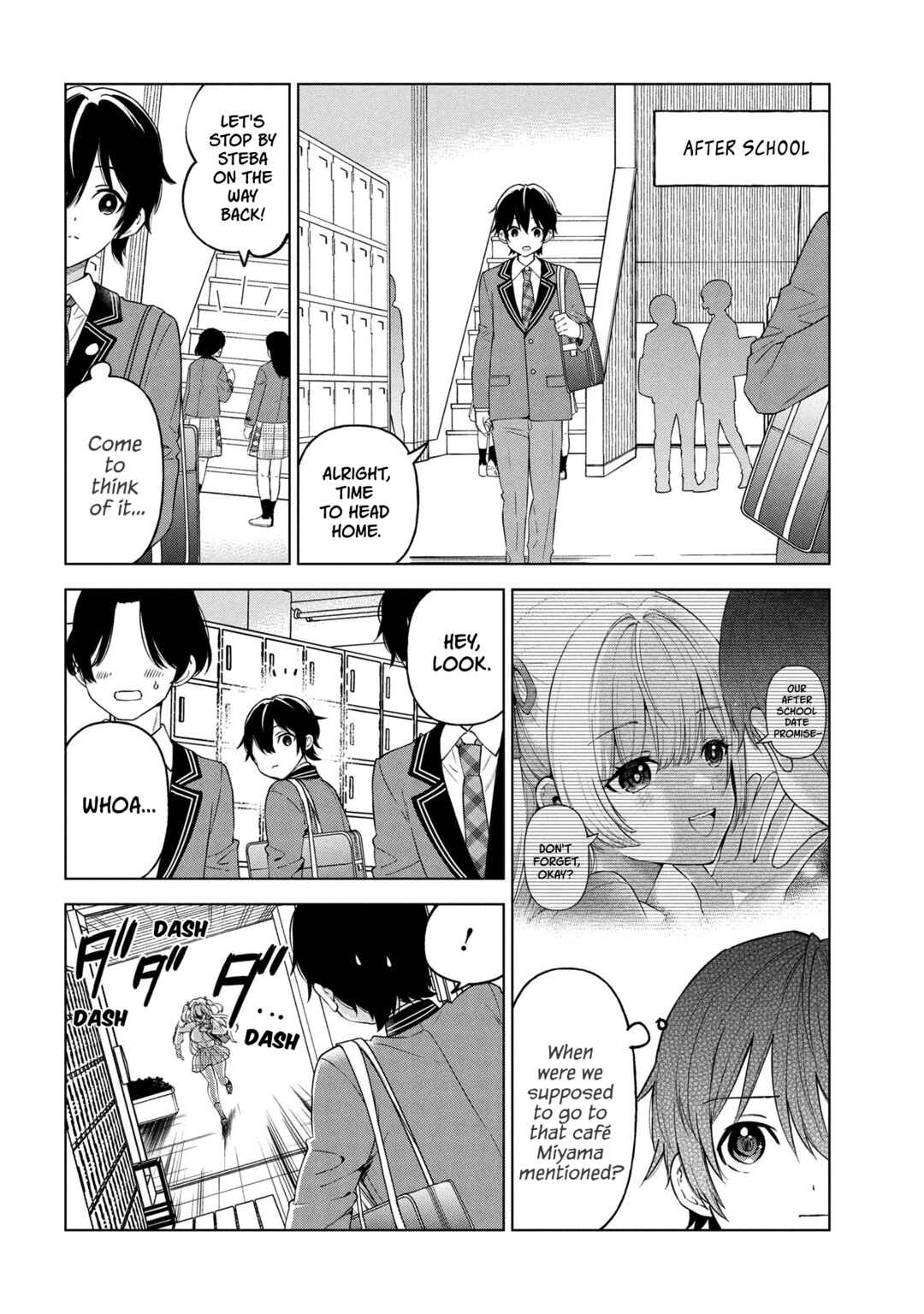 Inkya no Ore ga Sekigae de S-kyuu Bishoujo ni Kakomaretara Himitsu no Kankei ga Hajimatta. Chapter 4 - Page 34
