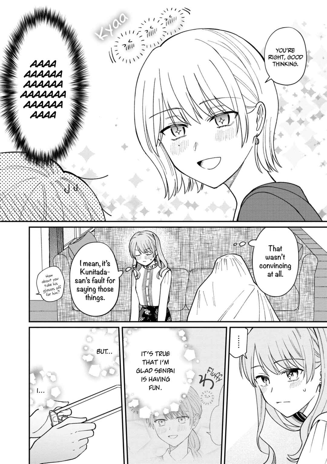 Kuuki ga "Yomeru" Shinnyuu Shain to Buaisou na Senpai Chapter 38 - Page 7