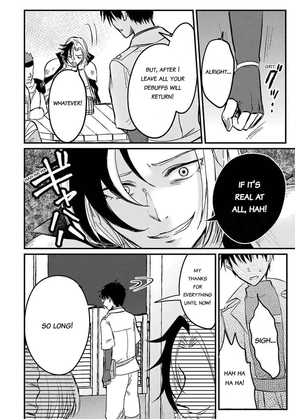 Sekai Saikyou no Debuff Ukeoinin ~Nakama no Debuff wo Katagawarishiteitara, Itsu no Aida ni ka Muteki no Nikutai ga Kanseishite Imashita~ Chapter 1 - Page 20