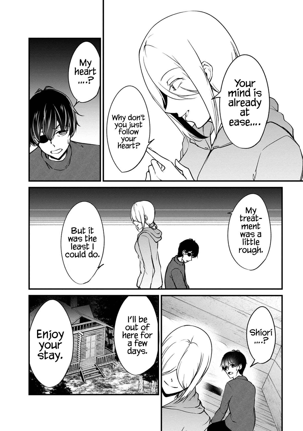 Namae no nai Kaibutsu - Kumo to Shoujo to Ryoki Satsujin Chapter 39 - Page 37
