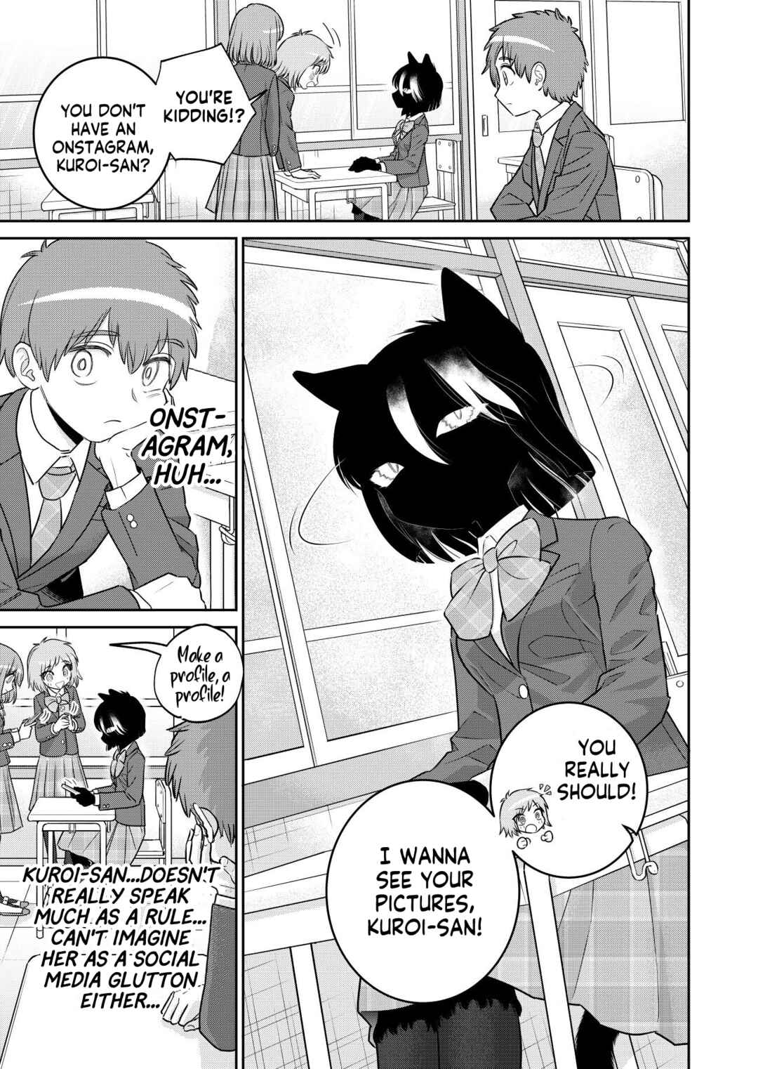 Kamoku dakedo Mechakucha Nori no Ii Kuroneko-chan Chapter 4 - Page 1