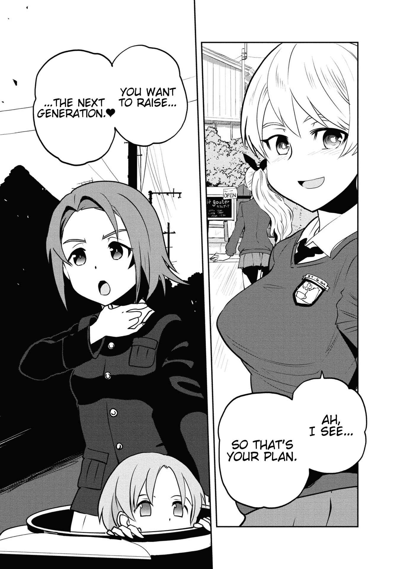 Girls und Panzer: Ribbon no Musha Chapter 61 - Page 15