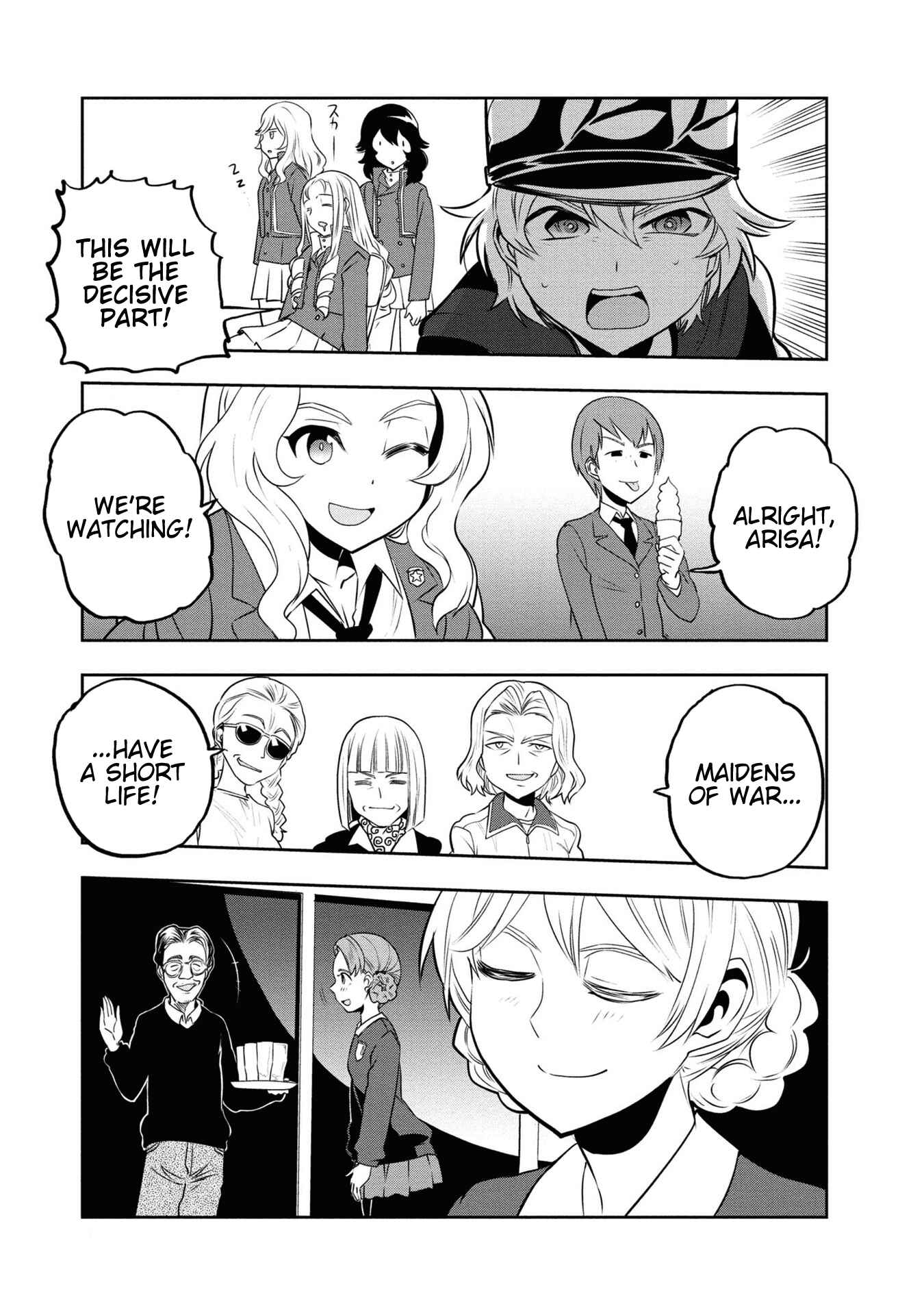 Girls und Panzer: Ribbon no Musha Chapter 61 - Page 7