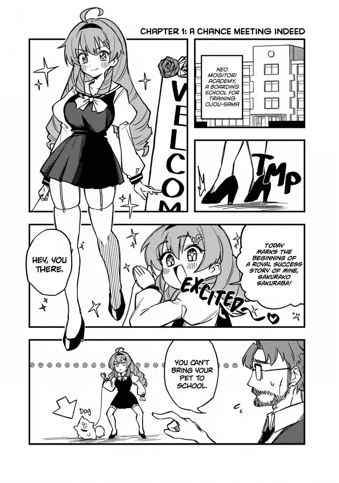 Bakushin Ojou-sama Dou! Chapter 1 - Page 2