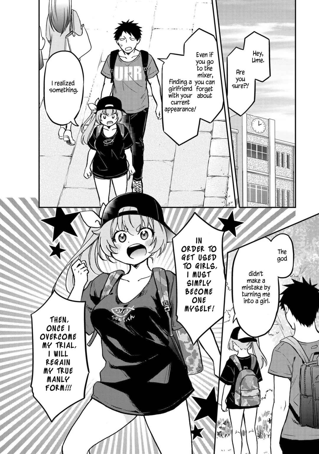 Umenosuke-kun wa Danshiryou no Onnanoko Chapter 7 - Page 6