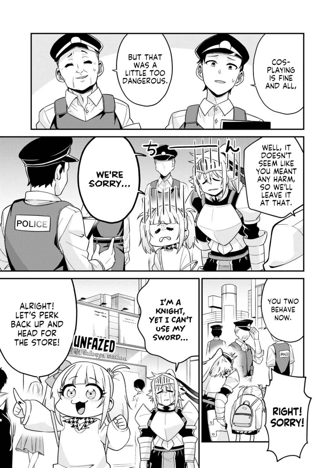 GAL and KNIGHTESS Chapter 2 - Page 7